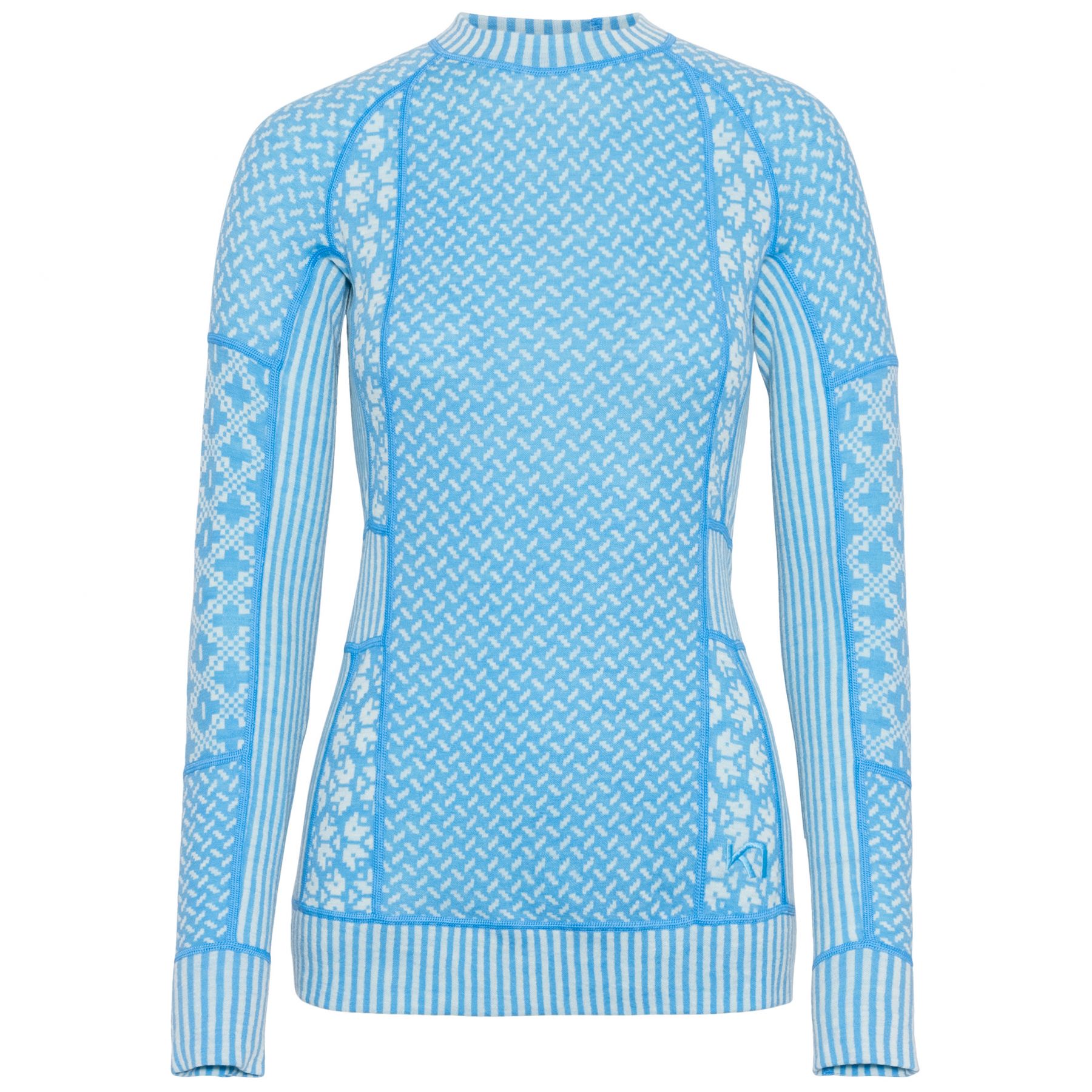 Kari Traa Smekker LS, thermisch ondergoed, dames, blauw