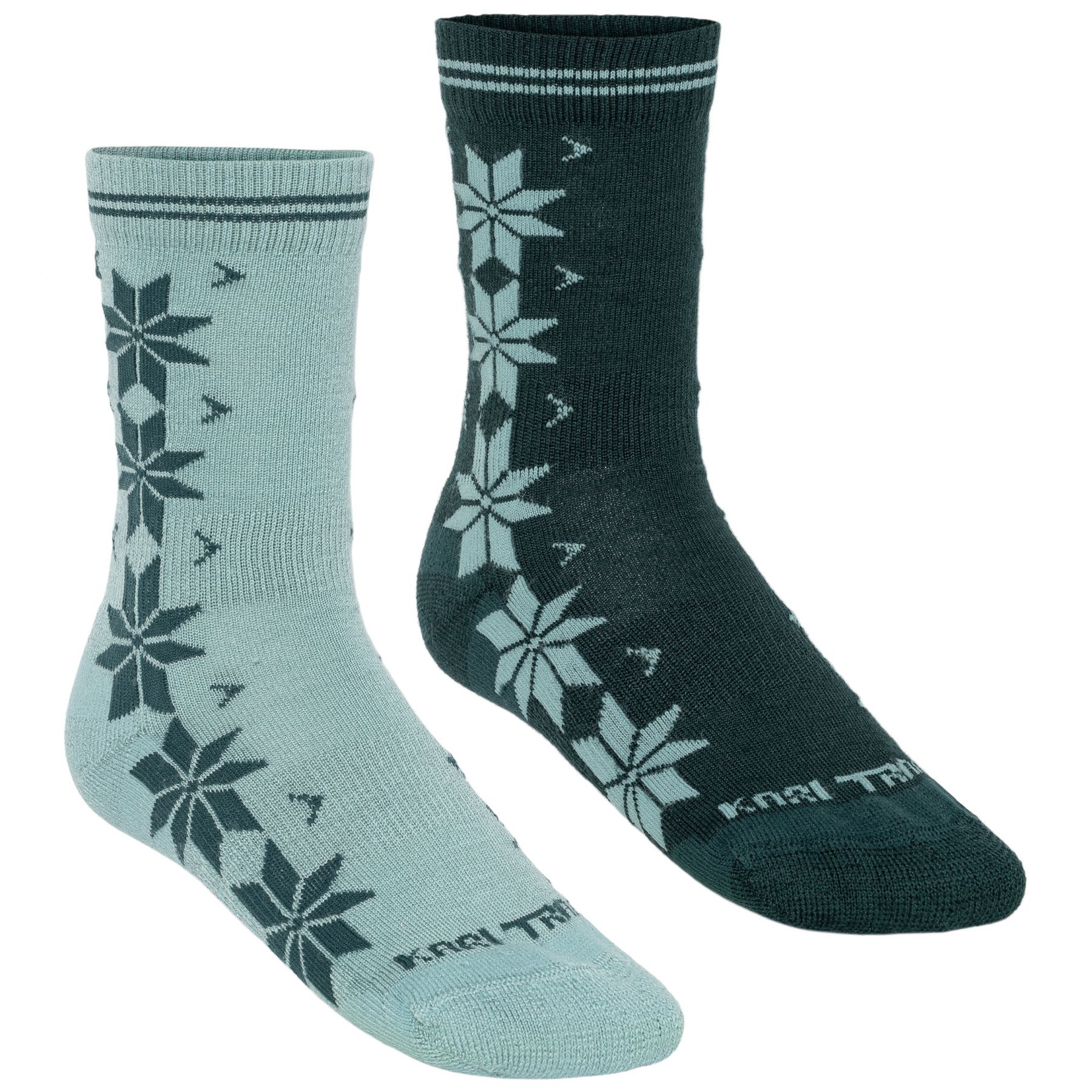 Kari Traa Vinst Sock 2pk, wandelsokken, dames, lagoon