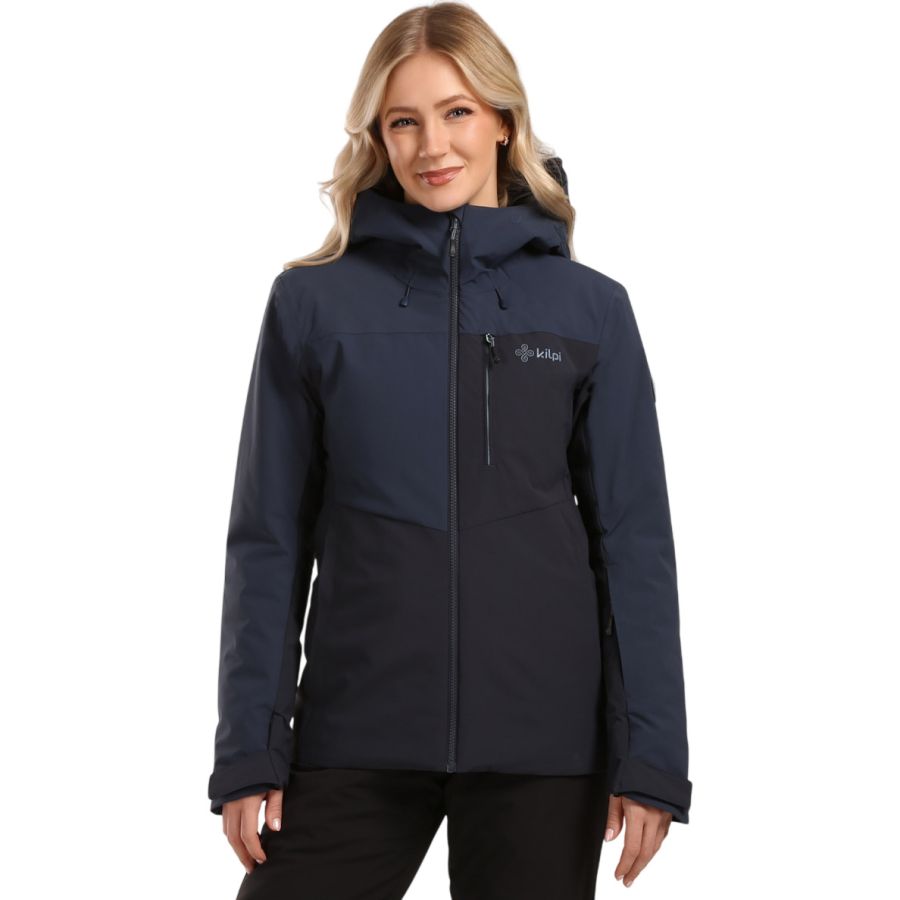 Kilpi Flip, ski-jas, plus size, dames, blauw