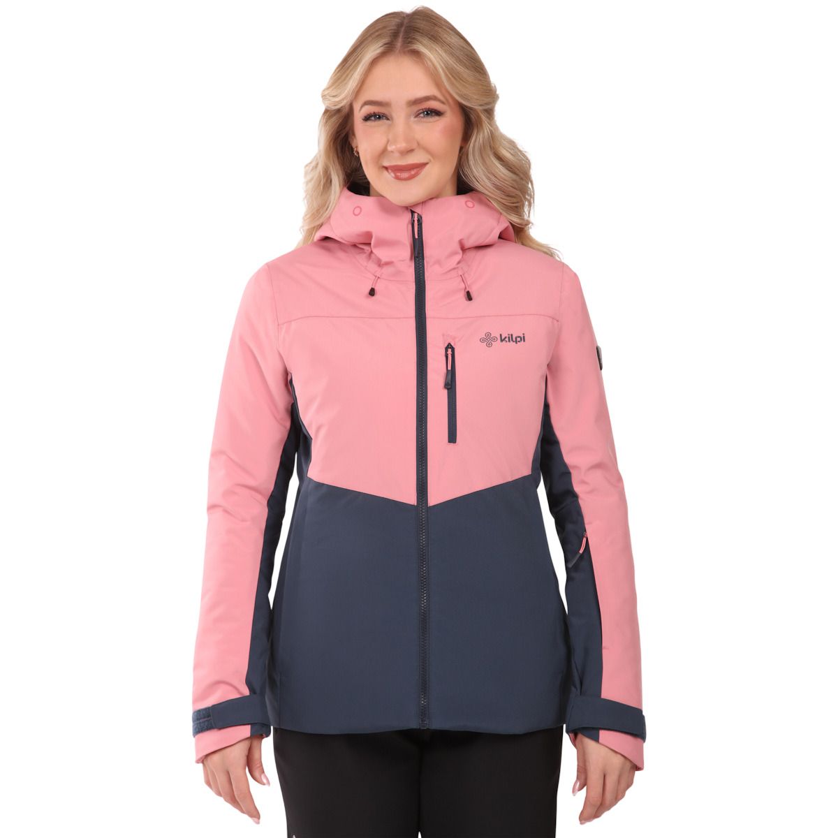 Kilpi Flip, ski-jas, plus size, dames, koraal
