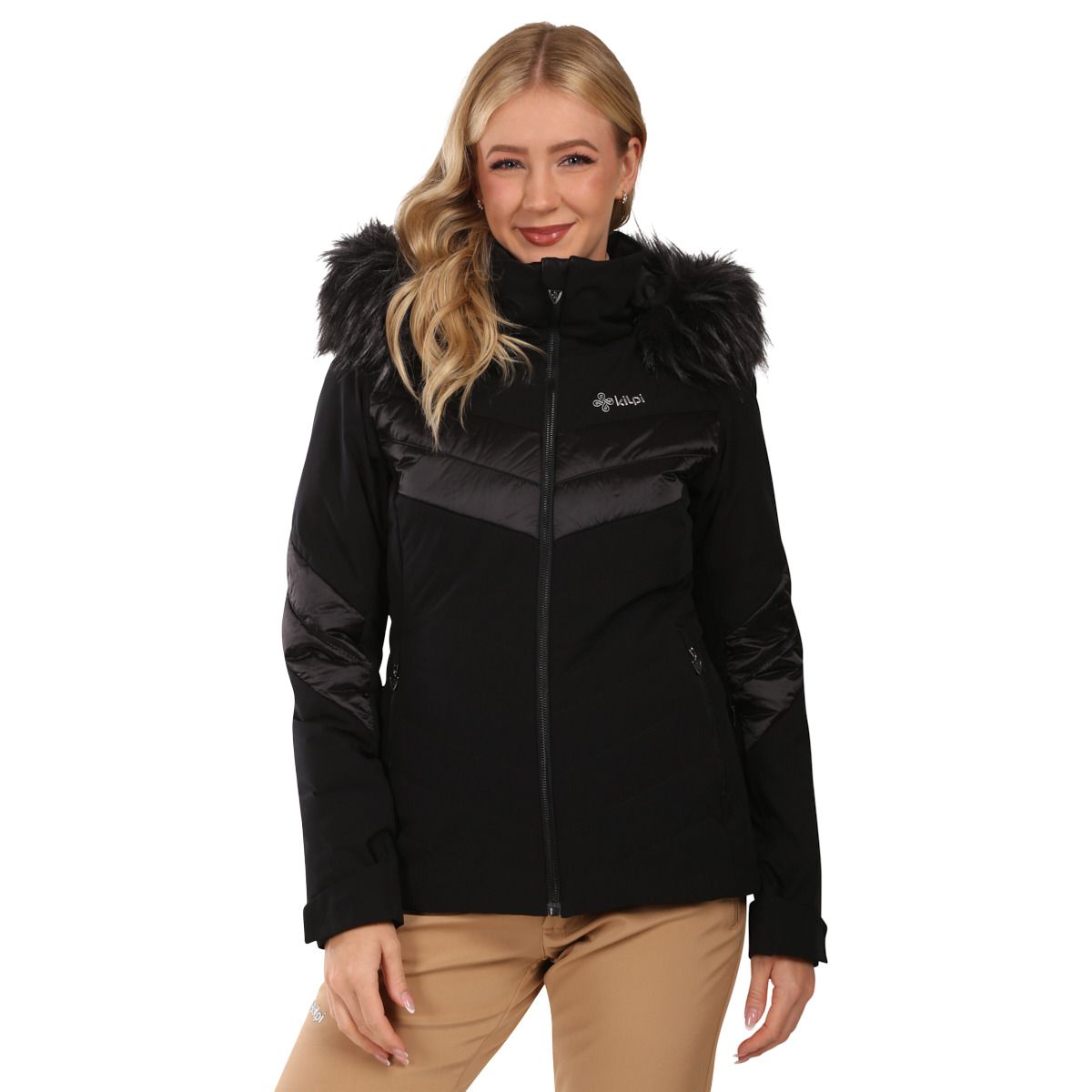 Kilpi Lin, ski-jas, dames, zwart