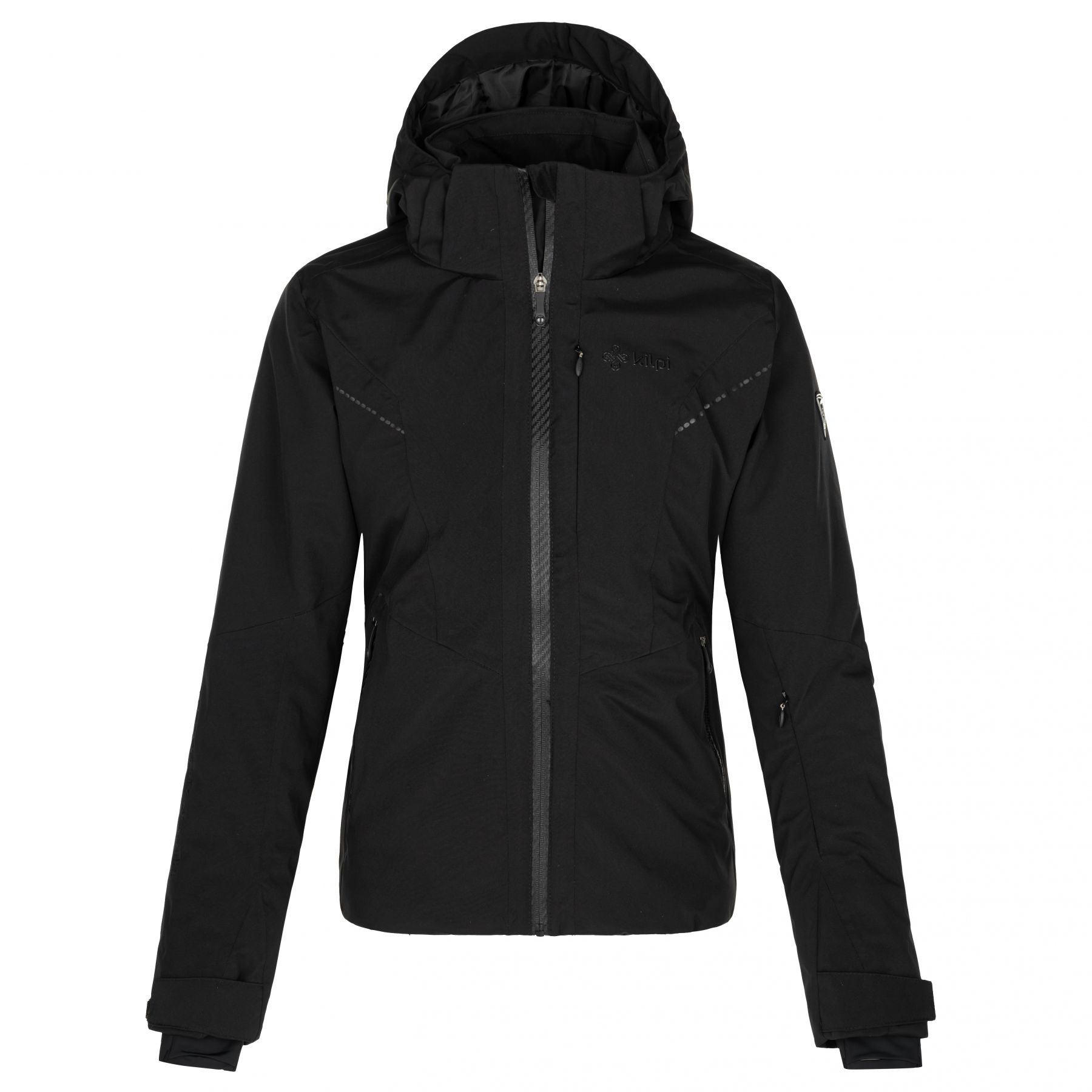 Kilpi Marsia, ski jas, plus size, dames, zwart