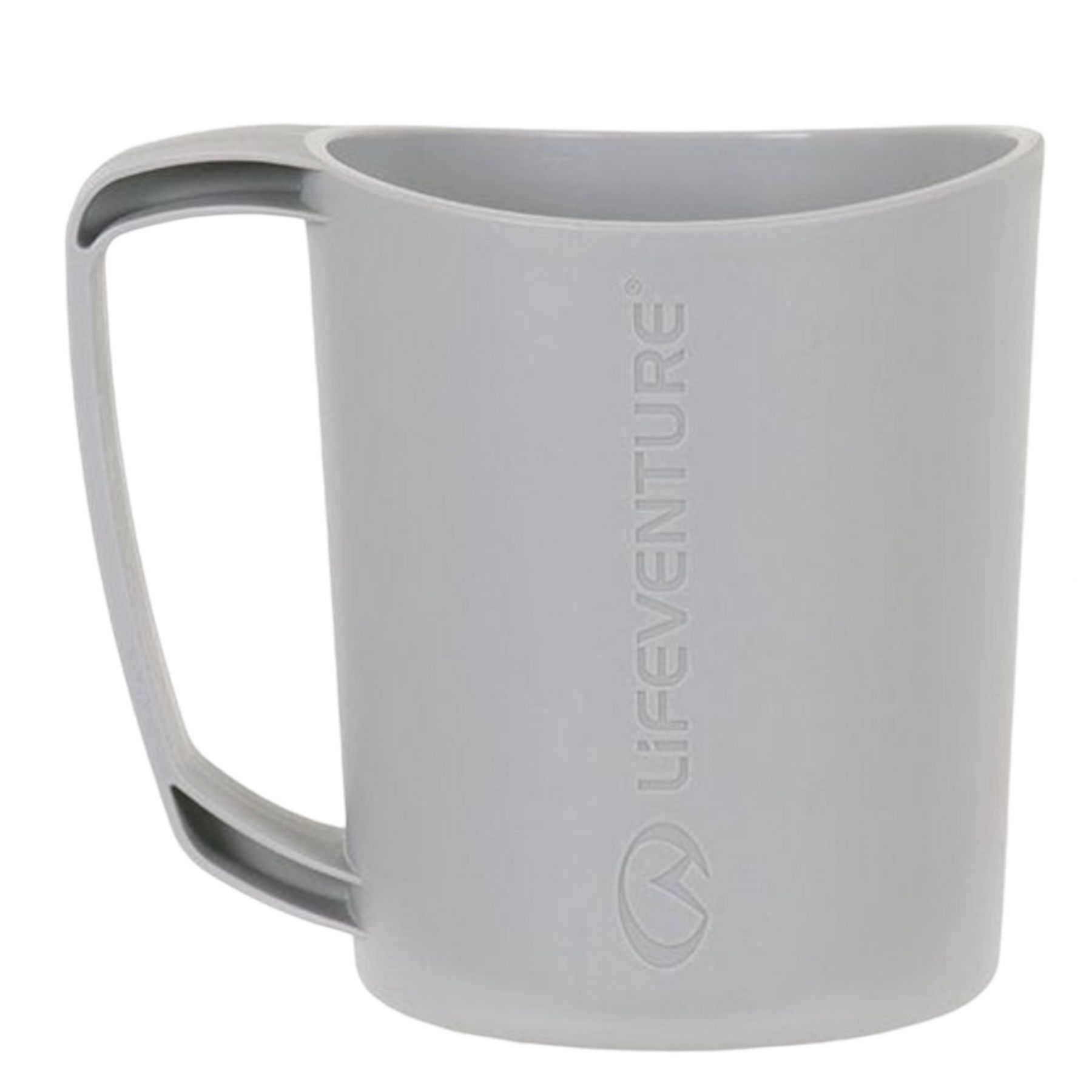 Lifeventure Ellipse Grote Beker, lichtgrijs