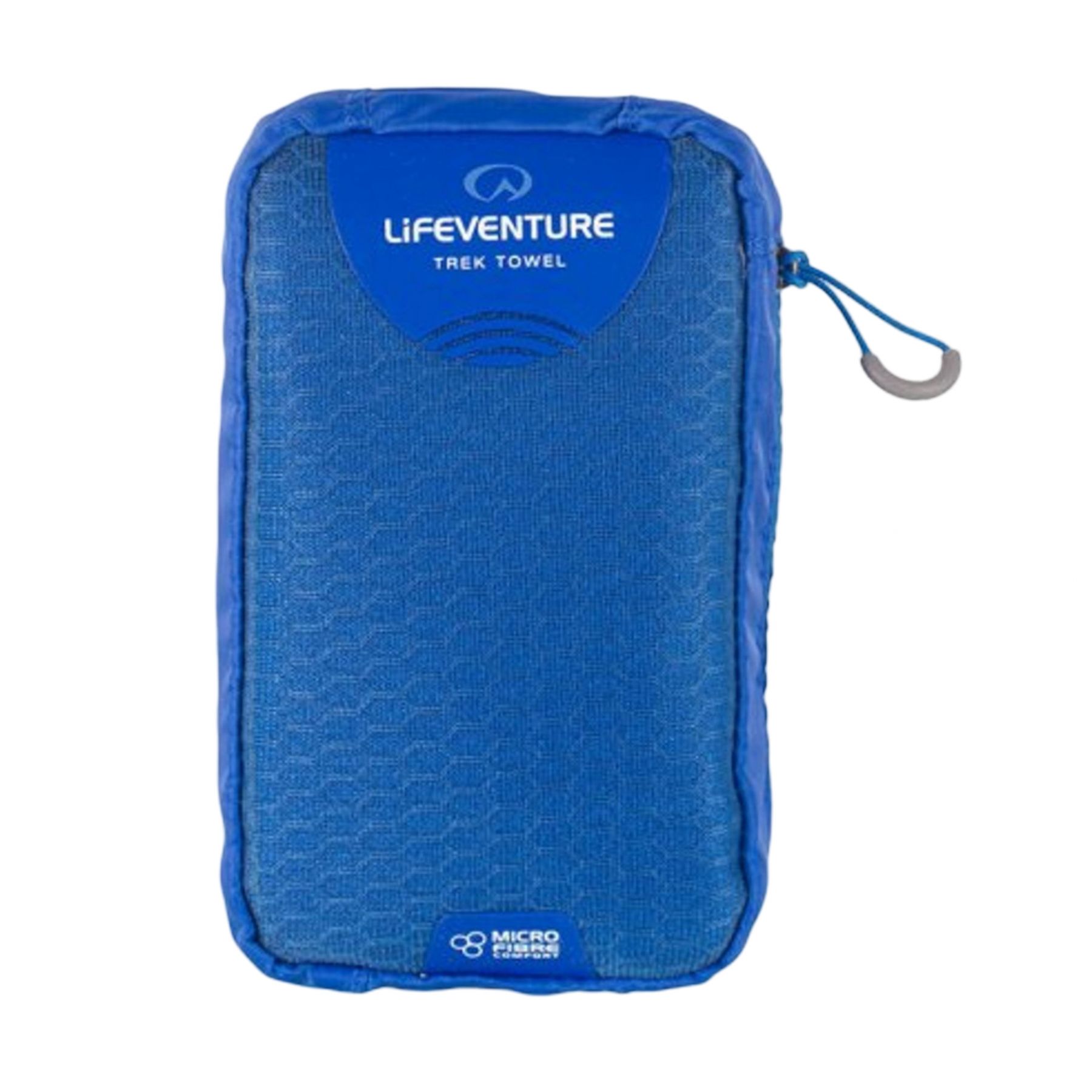 Lifeventure MicroFiber Trek Handdoek, unisex, blauw