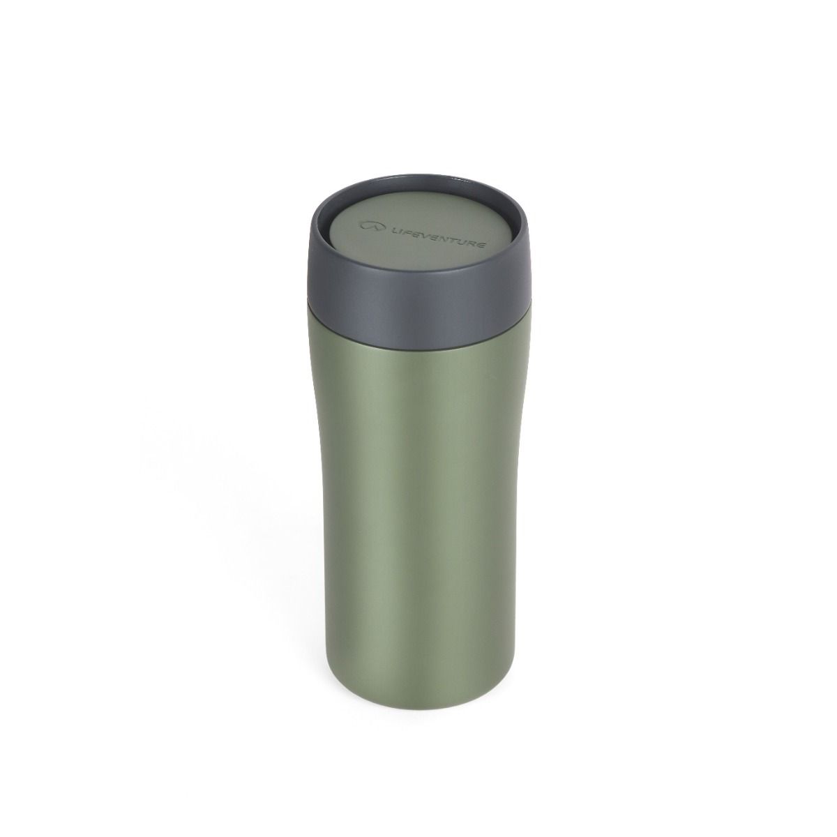 Lifeventure One Touch Thermal Mug, thermosbeker, 350 ml, kaki