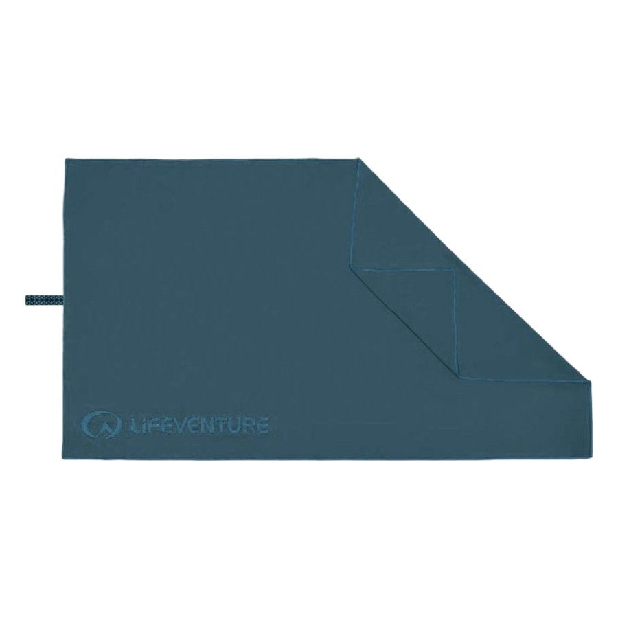 Lifeventure Recycled Softfibre Trek Towel, handdoek, L, donkerblauw