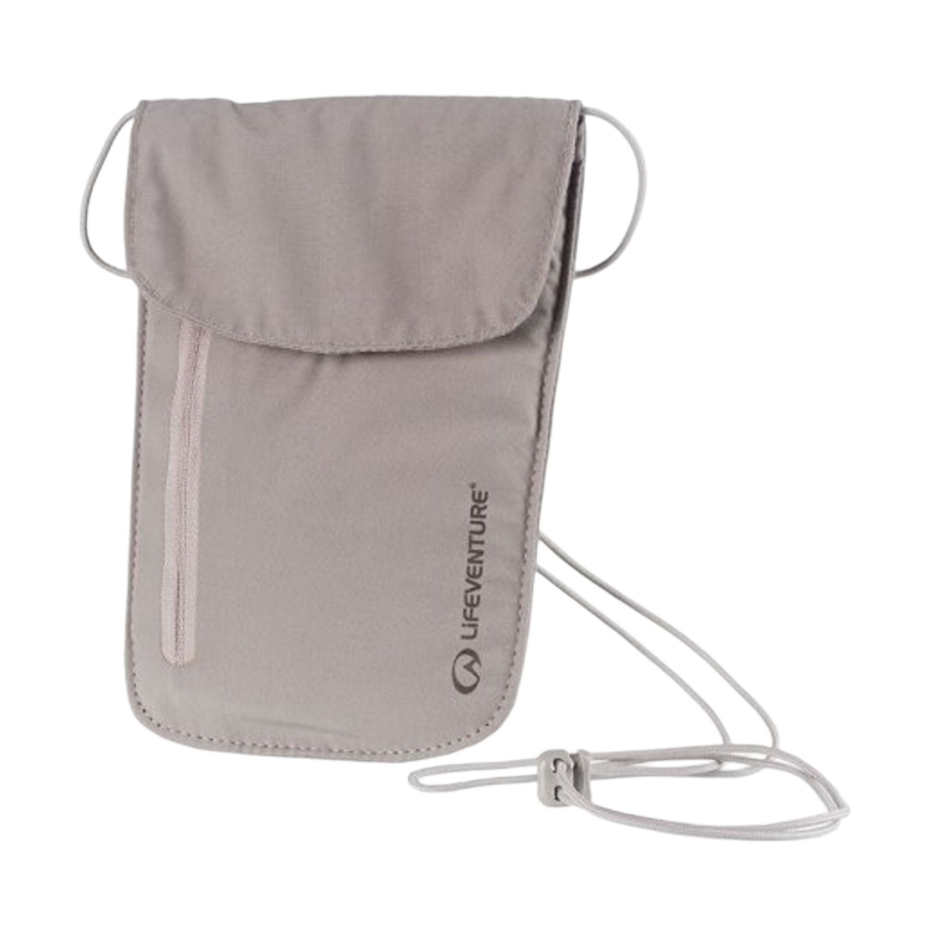 Lifeventure RFID Body Wallet, unisex, lichtgrijs