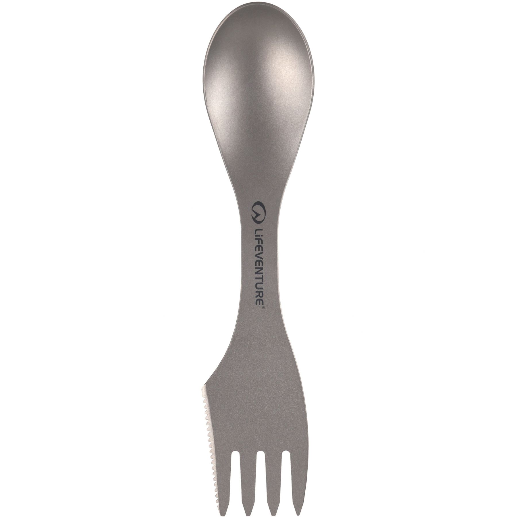 Lifeventure Superlight Titanium Spork, bestek, unisex, titaniumkleurig.