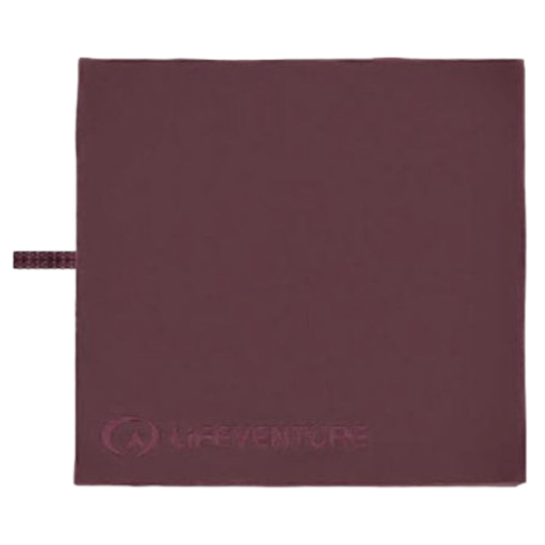Lifeventure Trek Handdoek, unisex, cassisrood