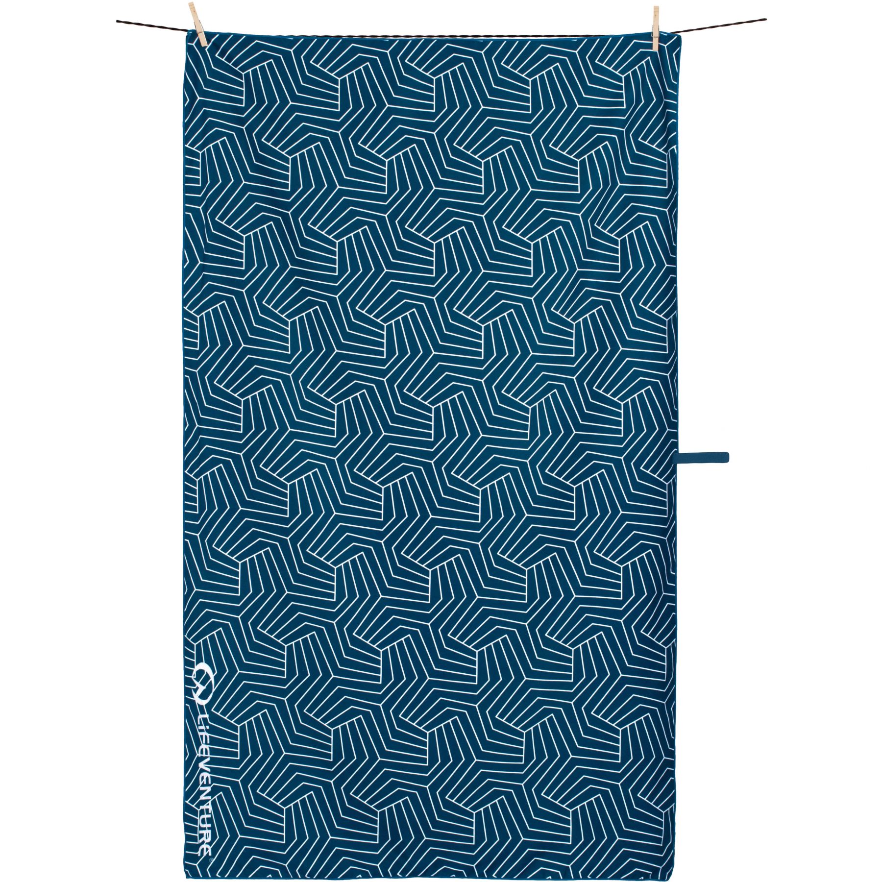 Lifeventure Trek Handdoek, unisex, geometrisch