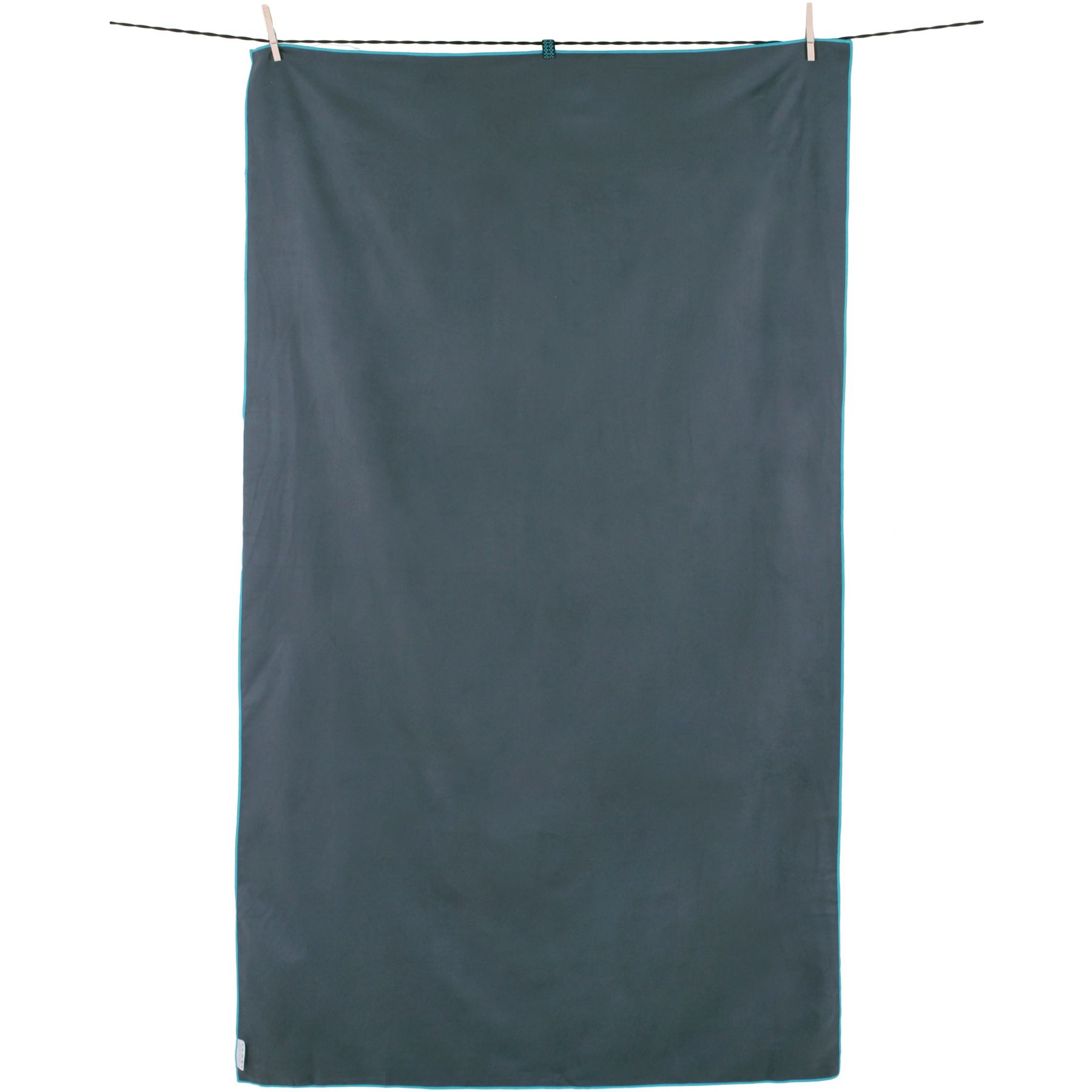 Lifeventure Trek Handdoek, unisex, grijs