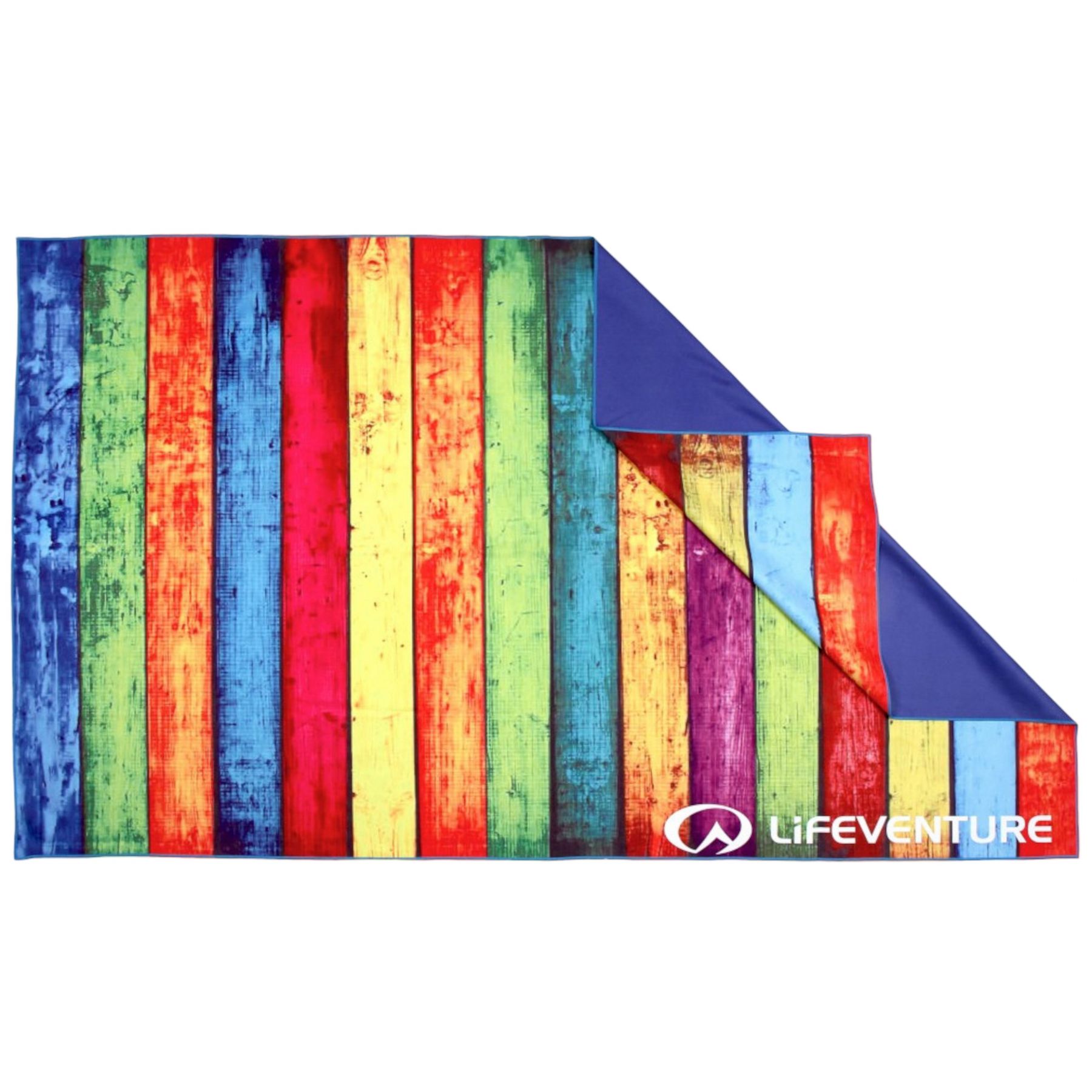 Lifeventure Trek Handdoek, Unisex, Strepen