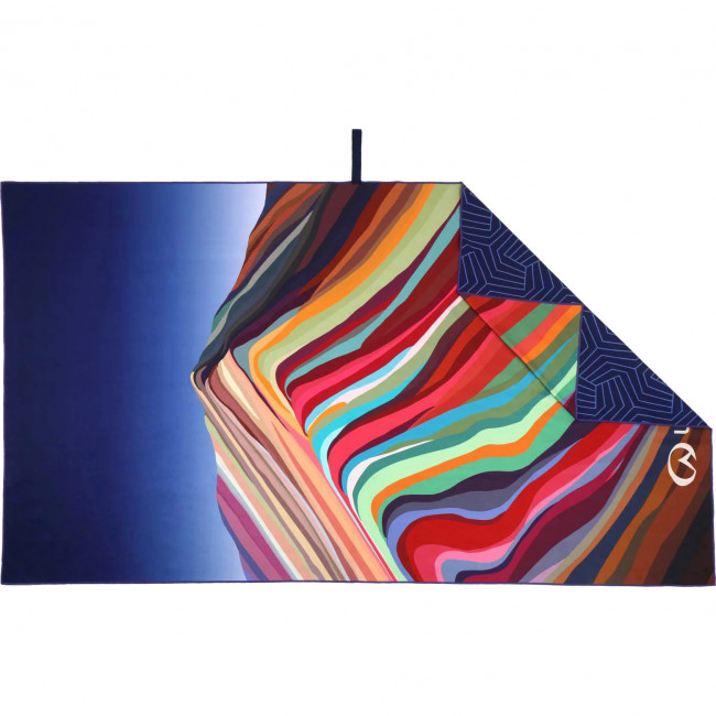 Lifeventure Trek Towel in Gerecycled SoftFibre, Regenboog