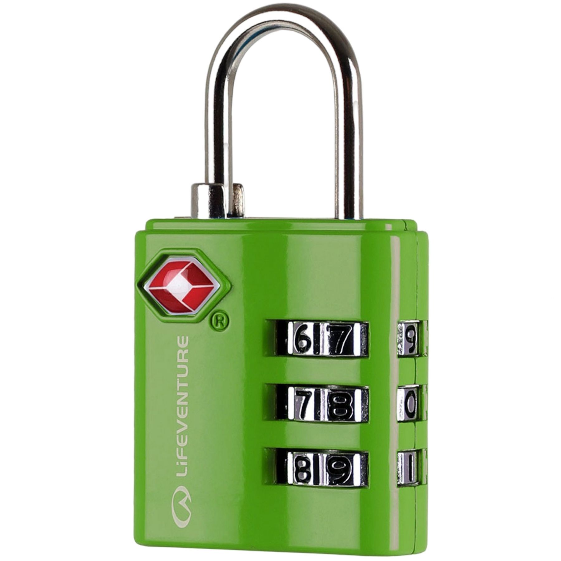 Lifeventure TSA Combinatieslot, unisex, groen