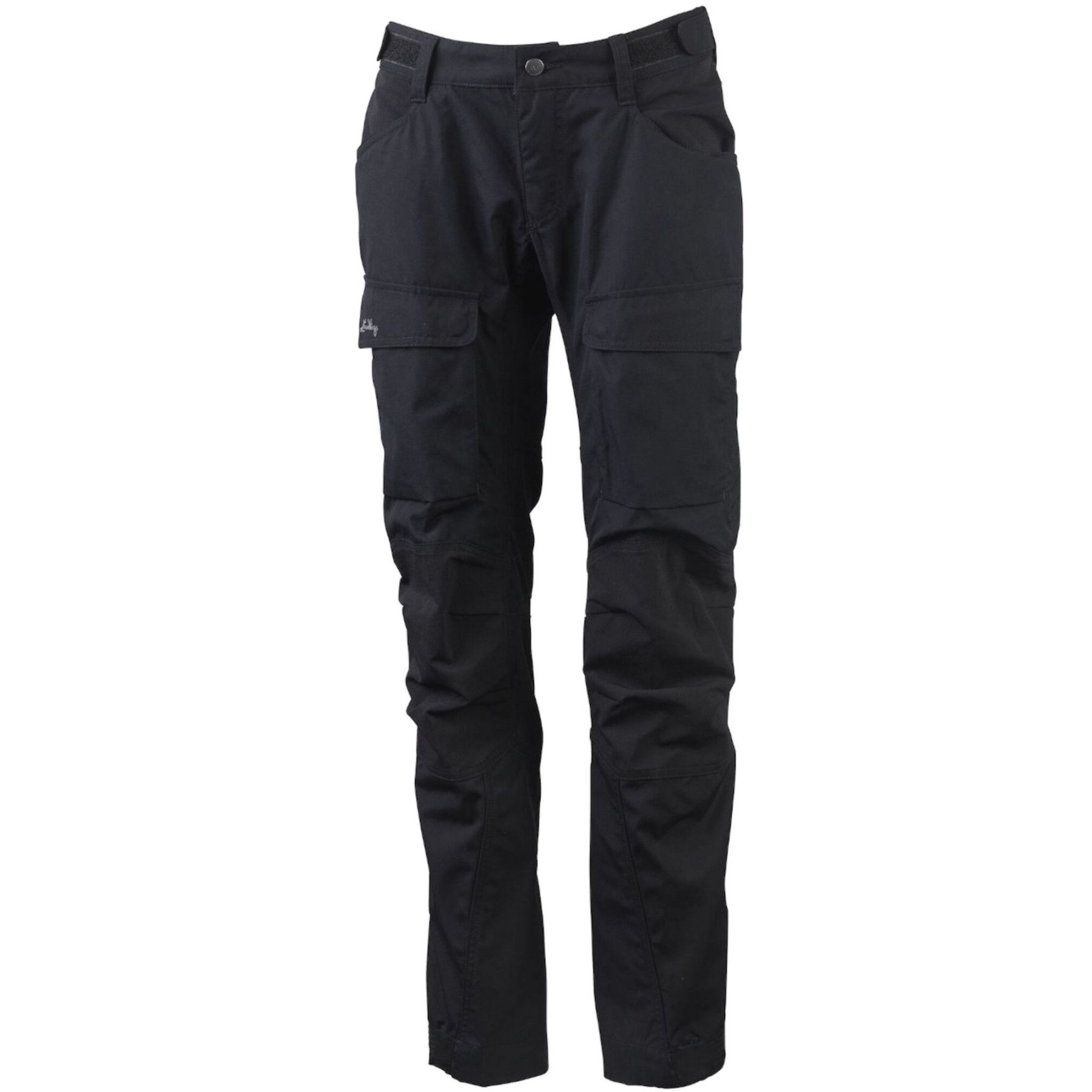 Lundhags Authentic II Ws Pant Short/Wide, wandelbroeken, dames, zwart