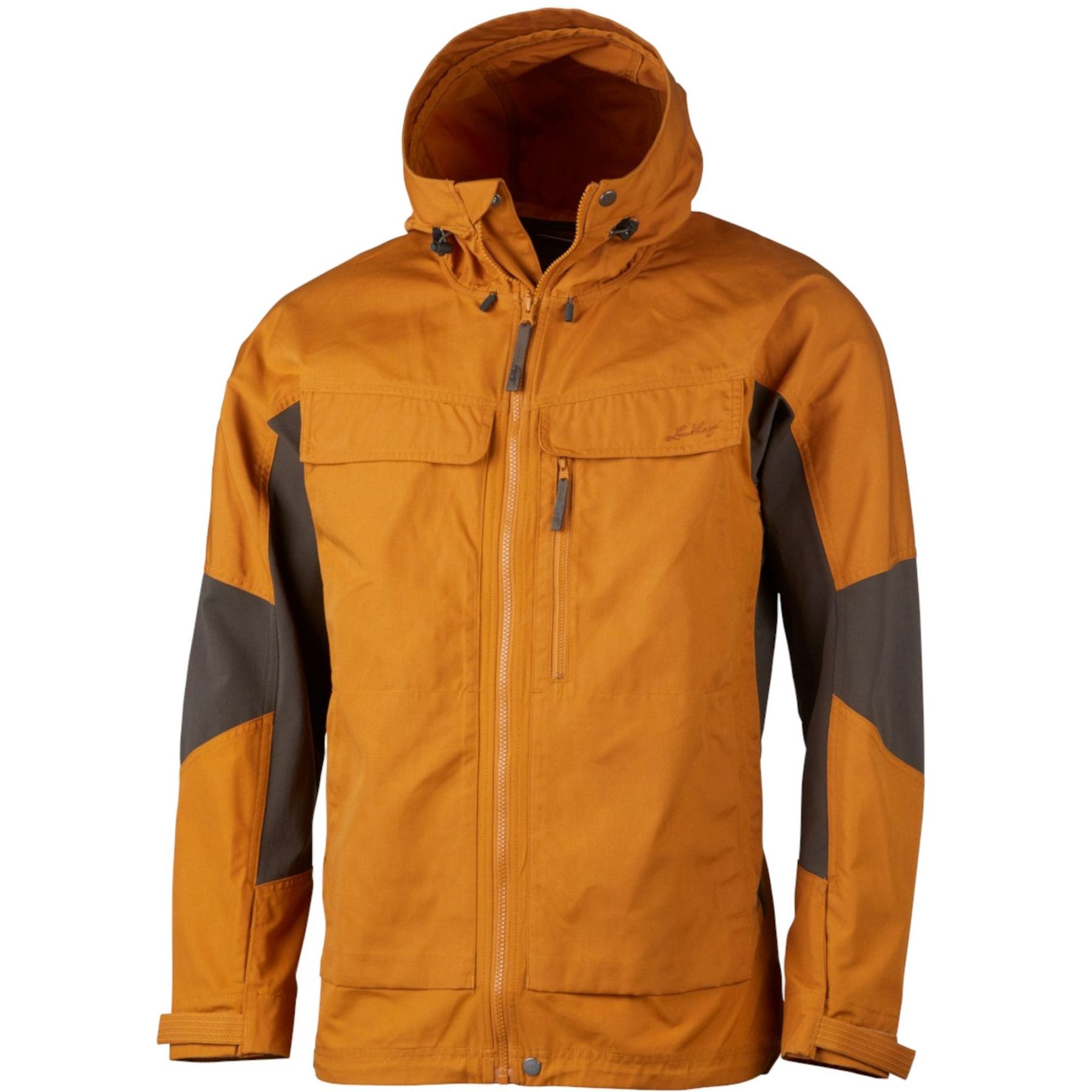 Lundhags Authentic Jas, softshell jas, heren, goud/groen