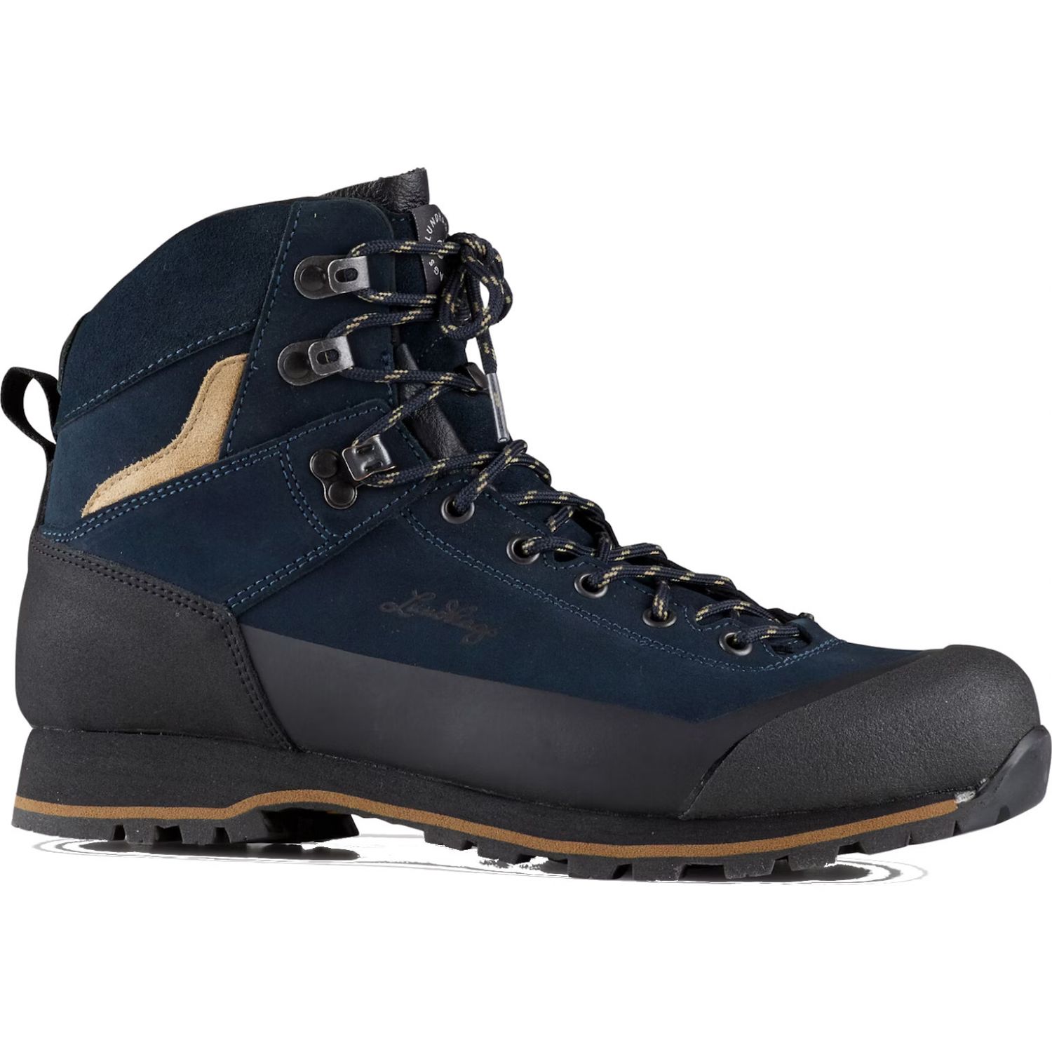 Lundhags Bjerg Mid, wandelschoenen, unisex, blauw