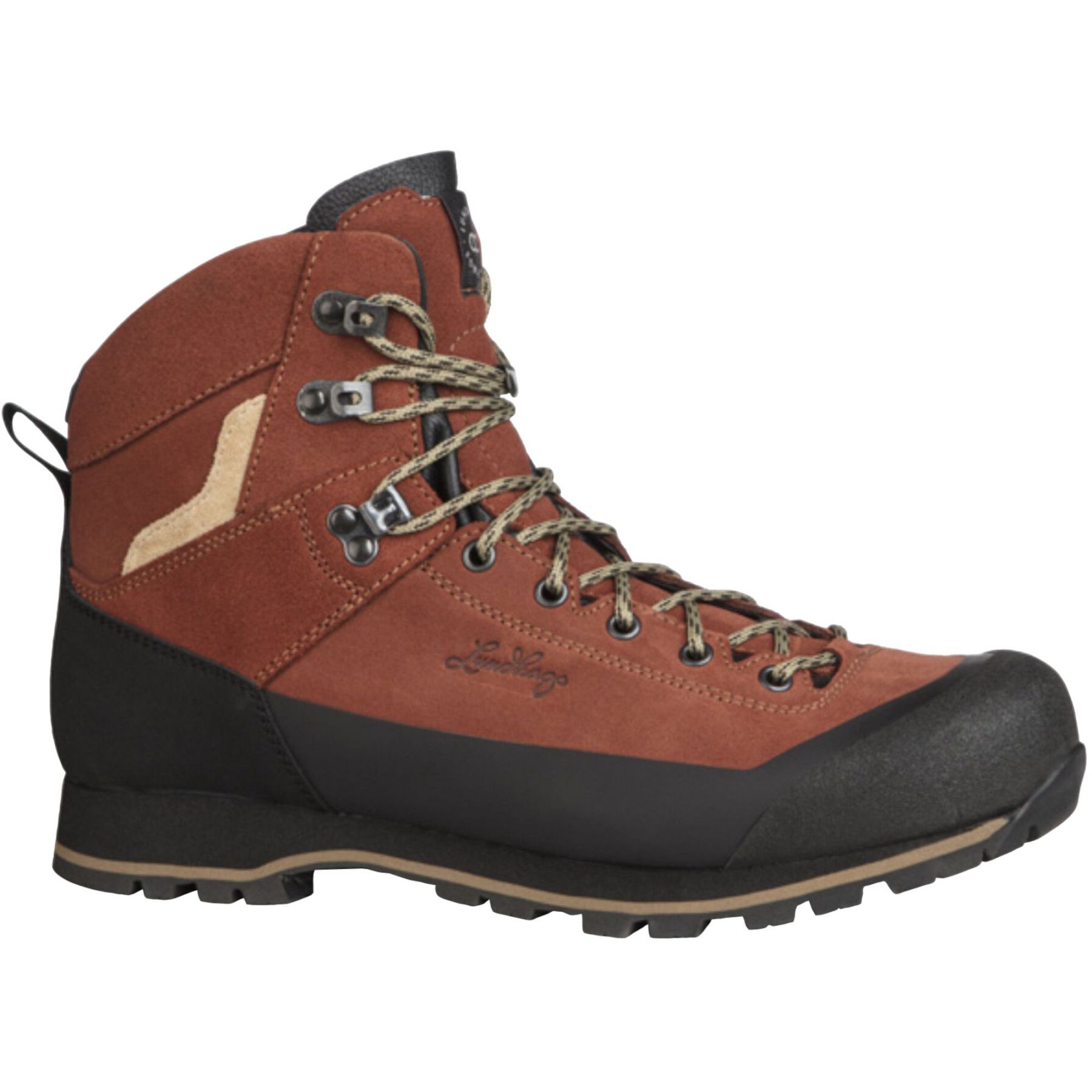 Lundhags Bjerg Mid, wandelschoenen, unisex, rood