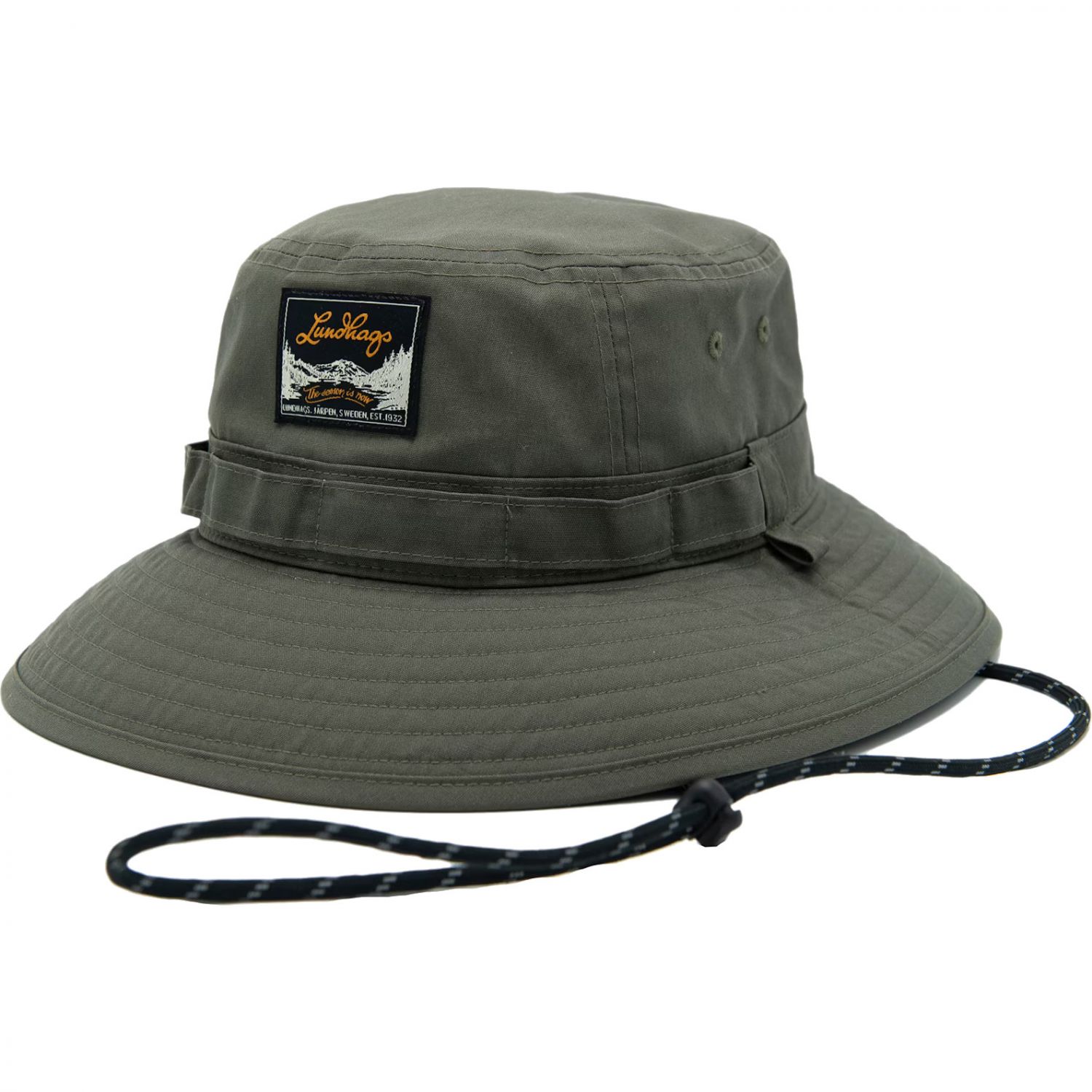 Lundhags Core Hike Hat, hoed, unisex, groen