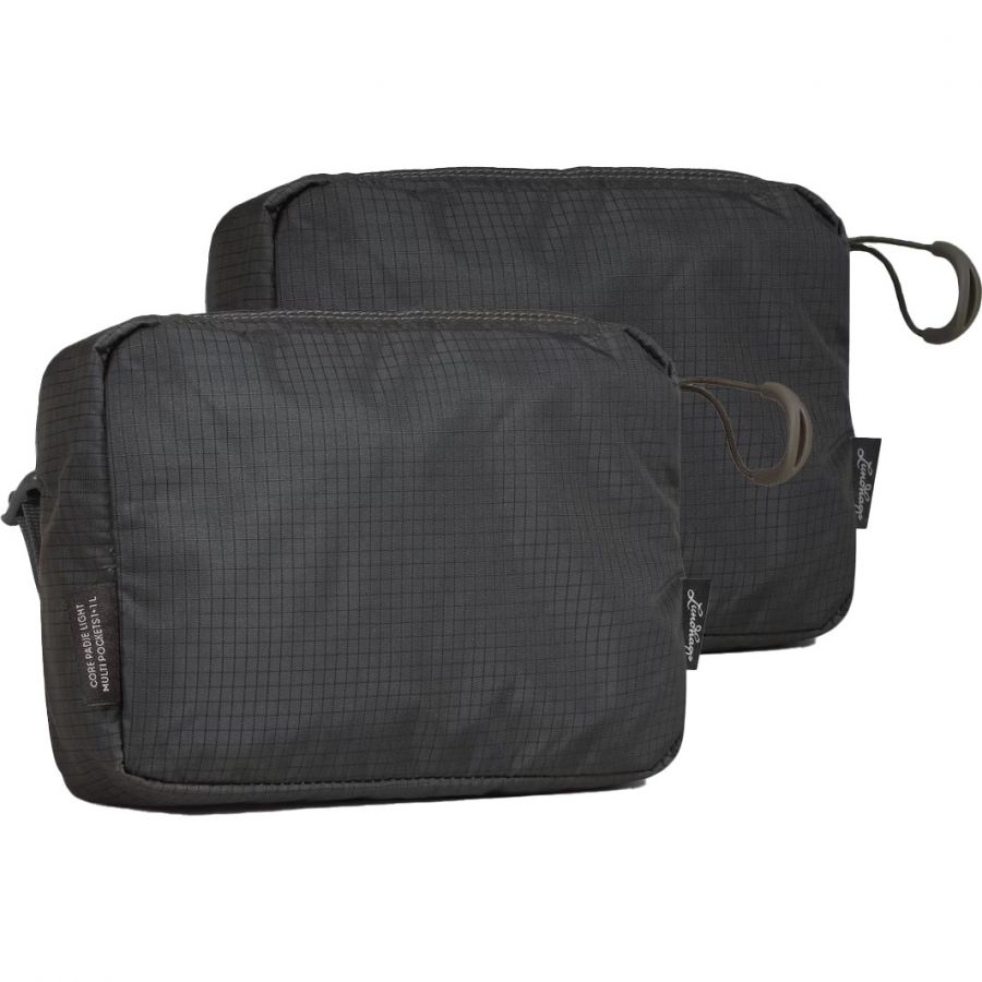 Lundhags Core Padje Light Multi Pockets 1+1 L, reisaccessoire, unisex, zwart