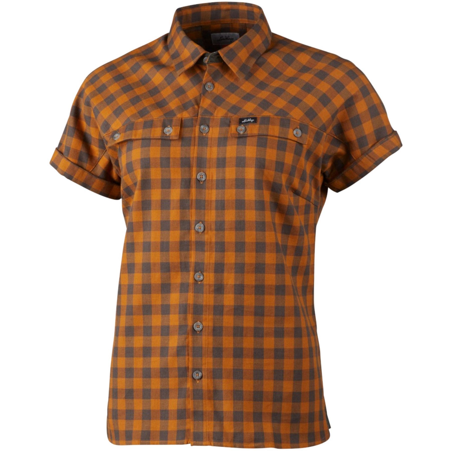 Lundhags Ekren SS Shirt, overhemd, dames, goud