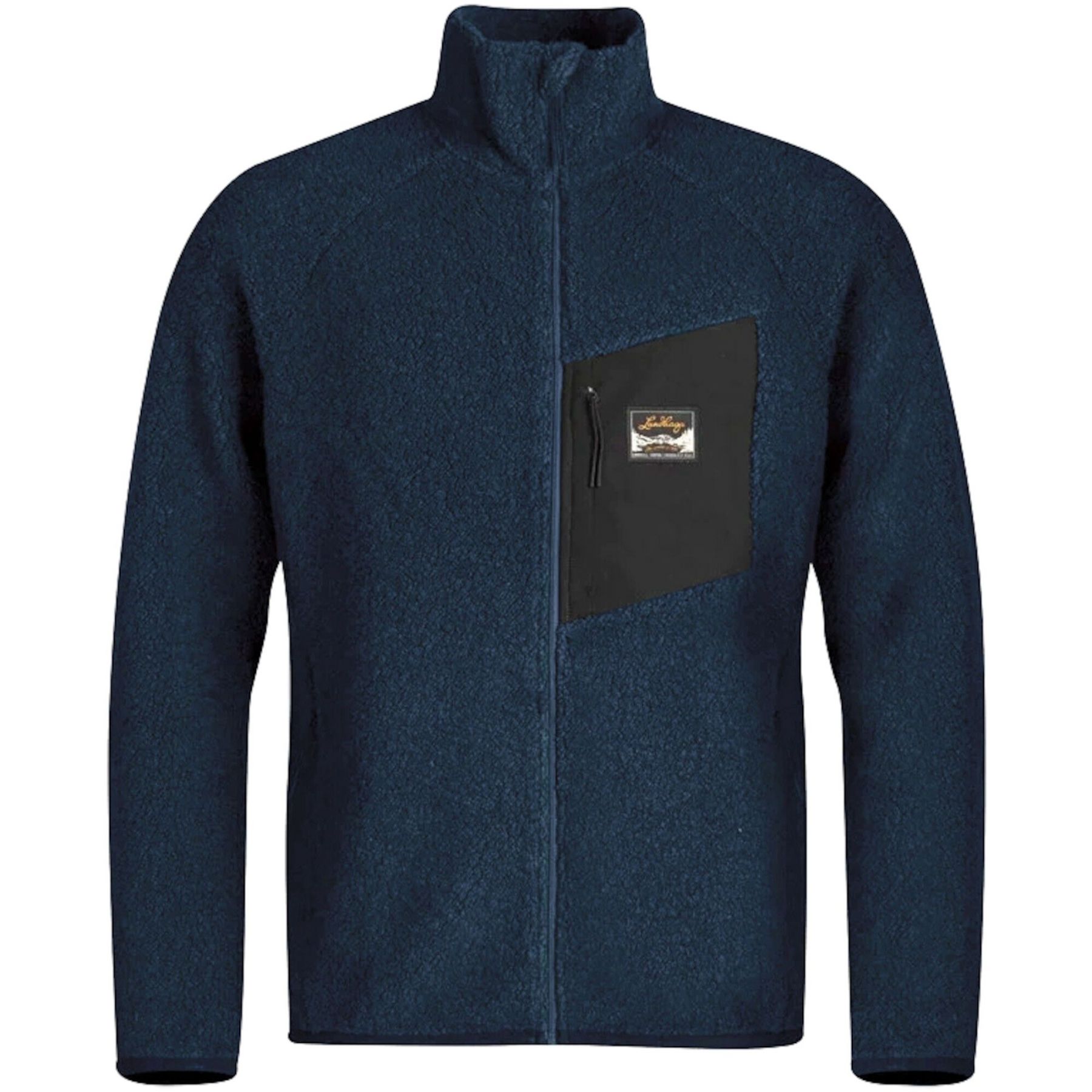 Lundhags Flok Wool Ms Pile, tussenlaag, heren, blauw