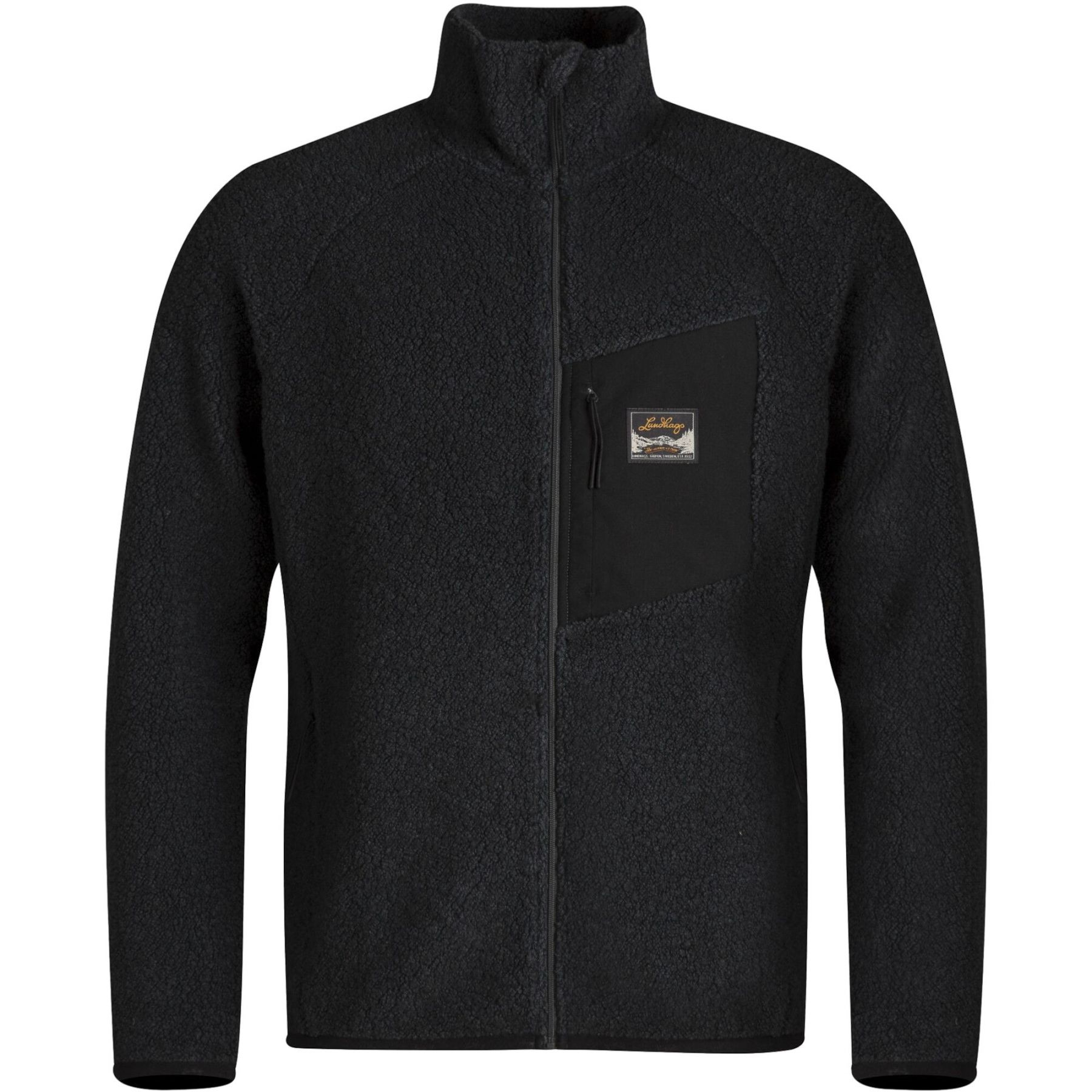 Lundhags Flok Wool Ws Pile, tussenlaag, dames, groen