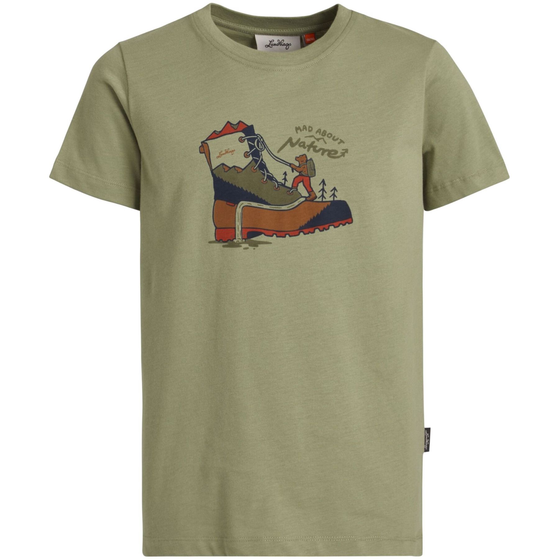Lundhags Fulu Climbing T-shirt Jr, t-shirt, junior, groen