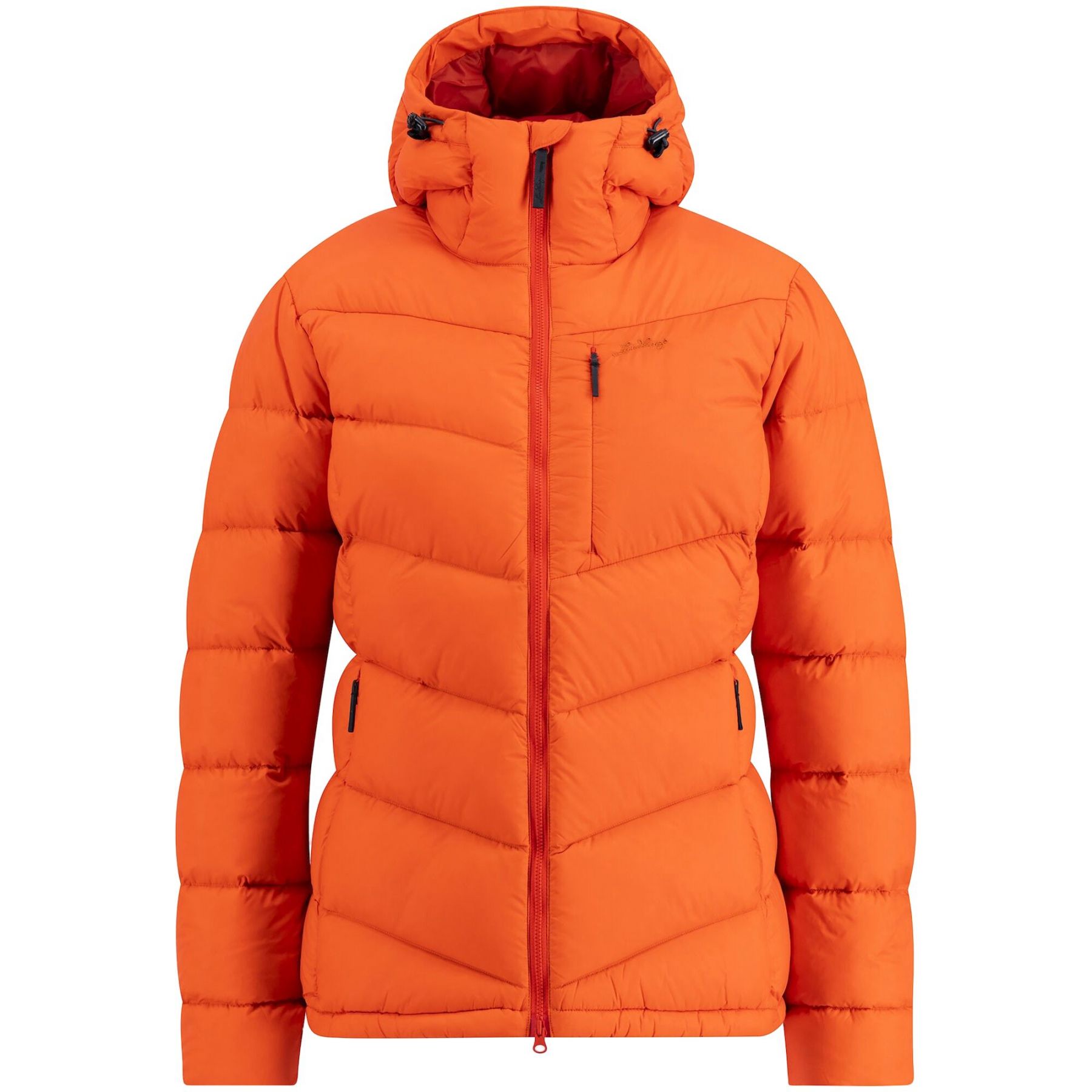 Lundhags Fulu Down Hooded Jacket, donsjas, dames, orange