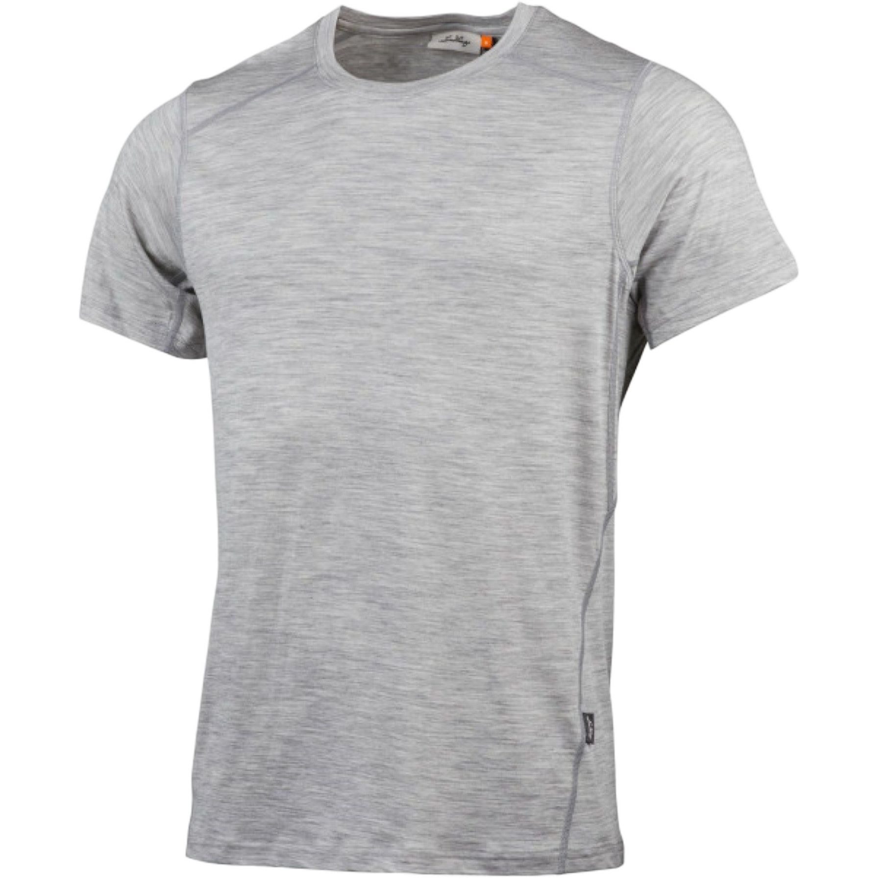 Lundhags Gimmer Merino Lt Ms Tee, tussenlaag, heren, grijs