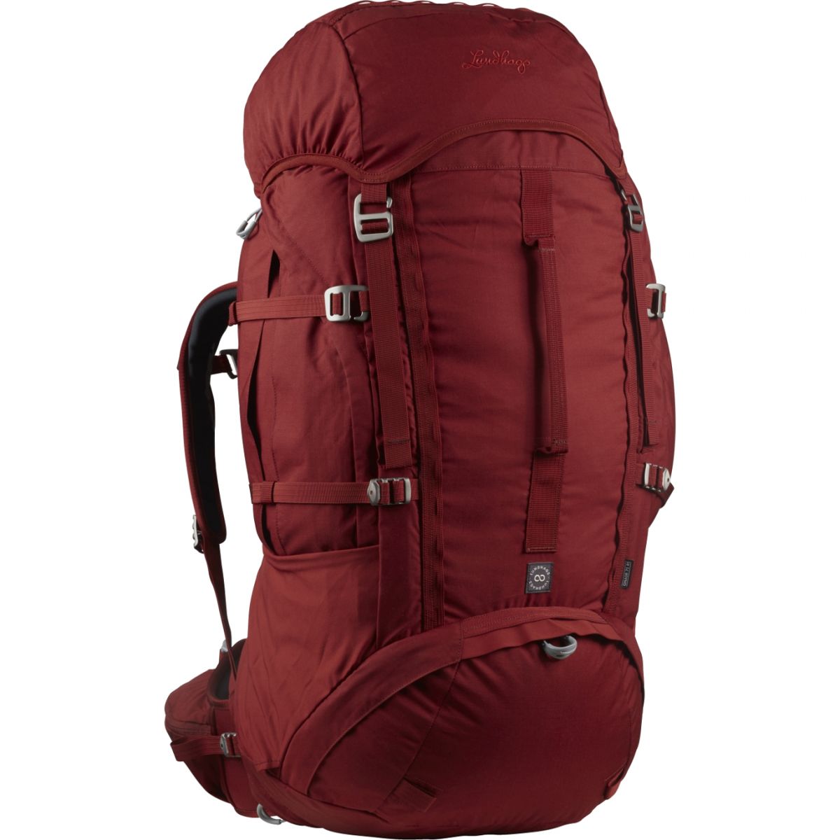 Lundhags Gnaur 75 RS, rugzak, rood