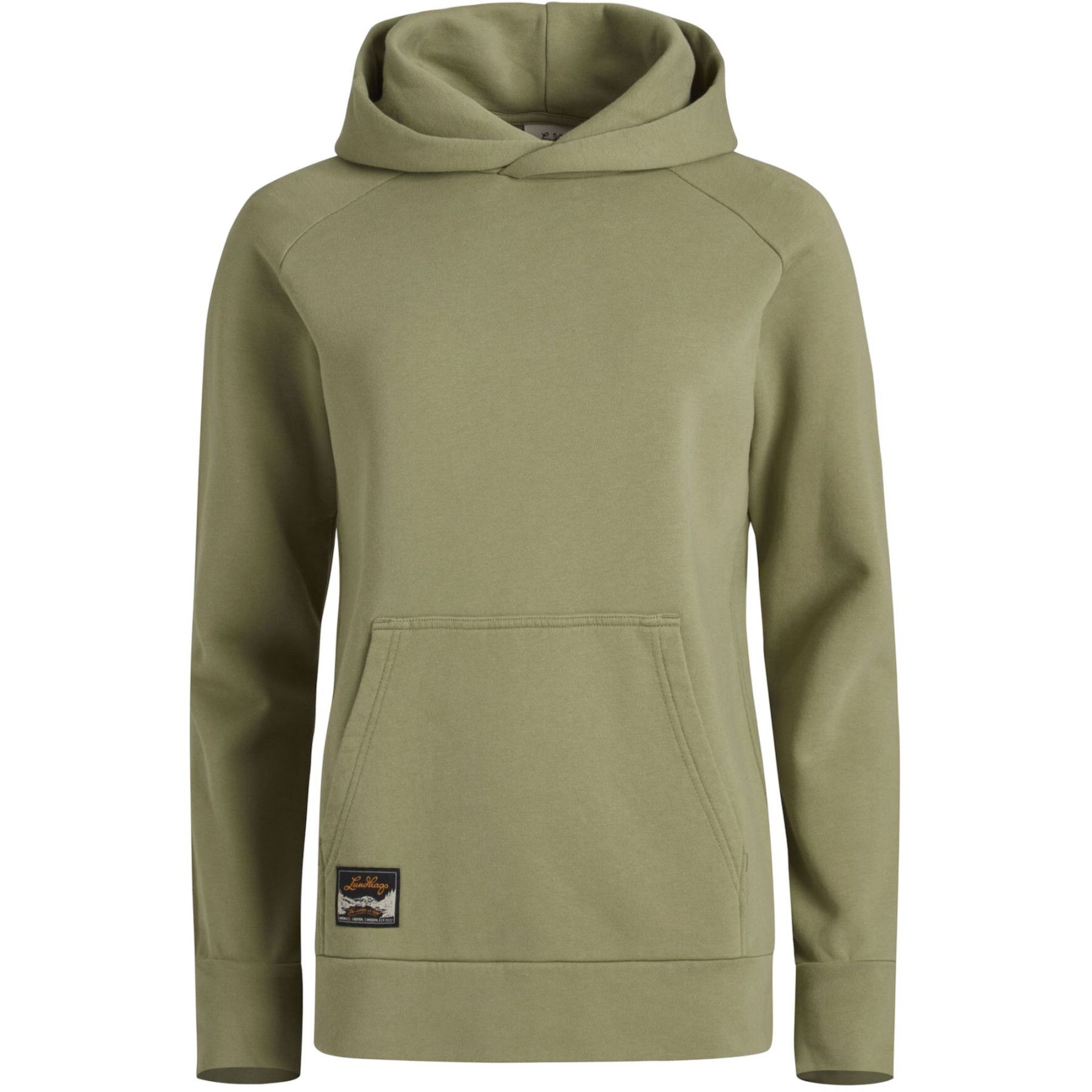 Lundhags Järpen Hoodie, tussenlaag, dames, groen