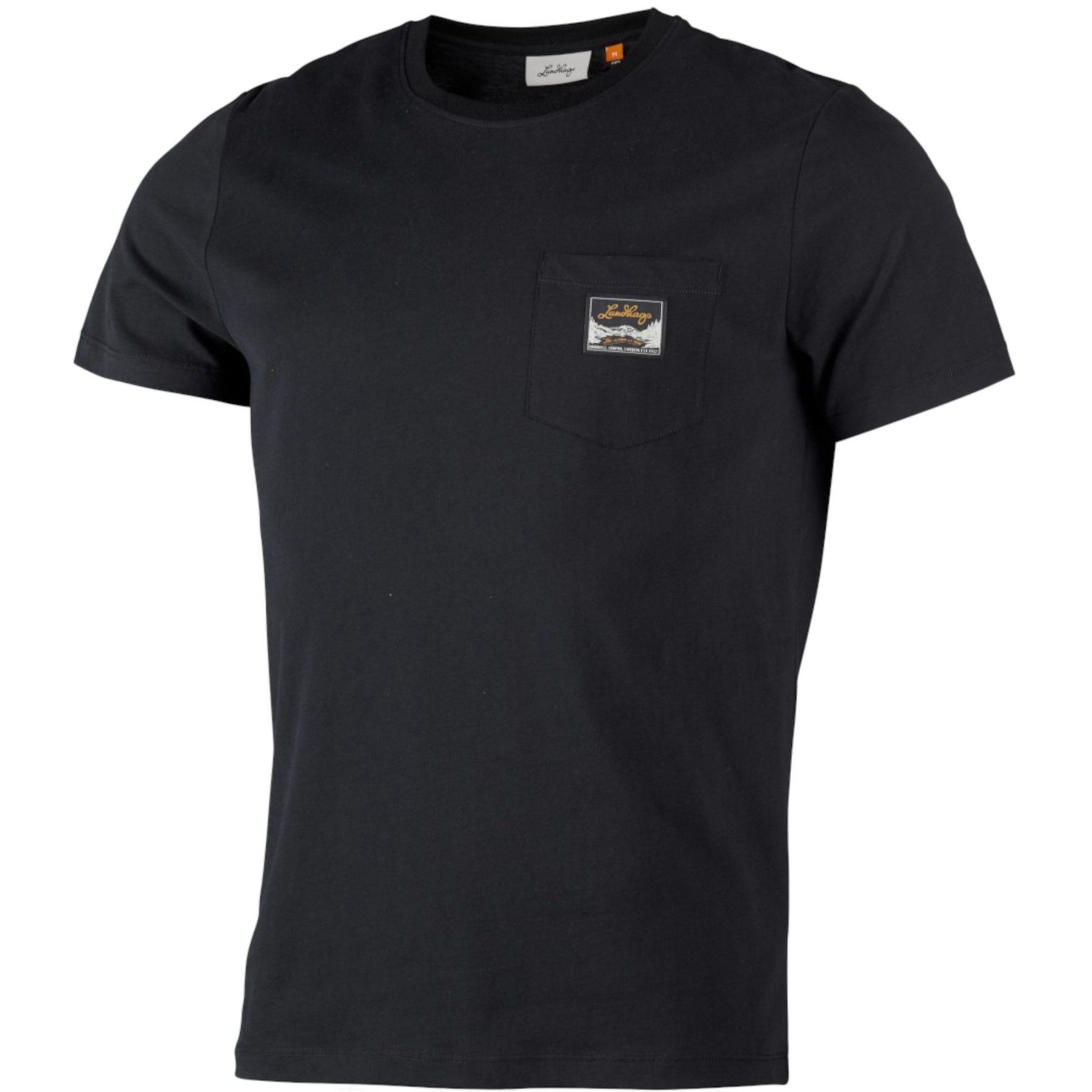 Lundhags Knak Ms Tee, shirt, heren, zwart