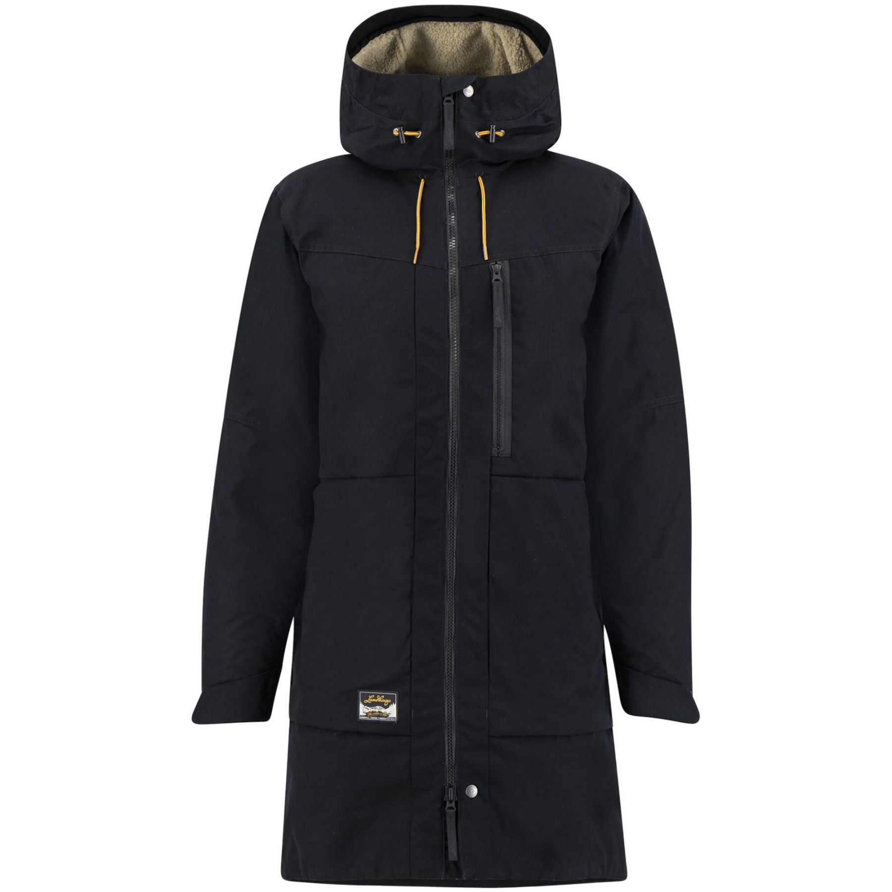 Lundhags Knak Pile Ms Parka, parka, heren, zwart