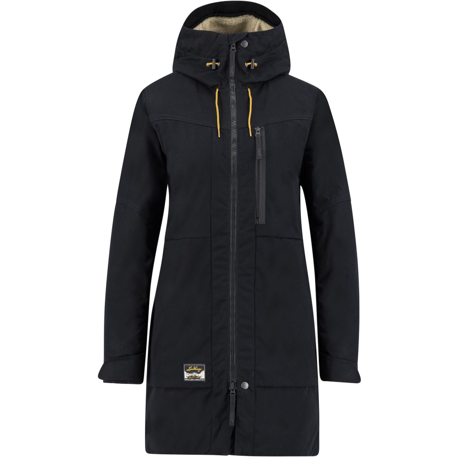 Lundhags Knak Pile Ws Parka, parka, dames, zwart