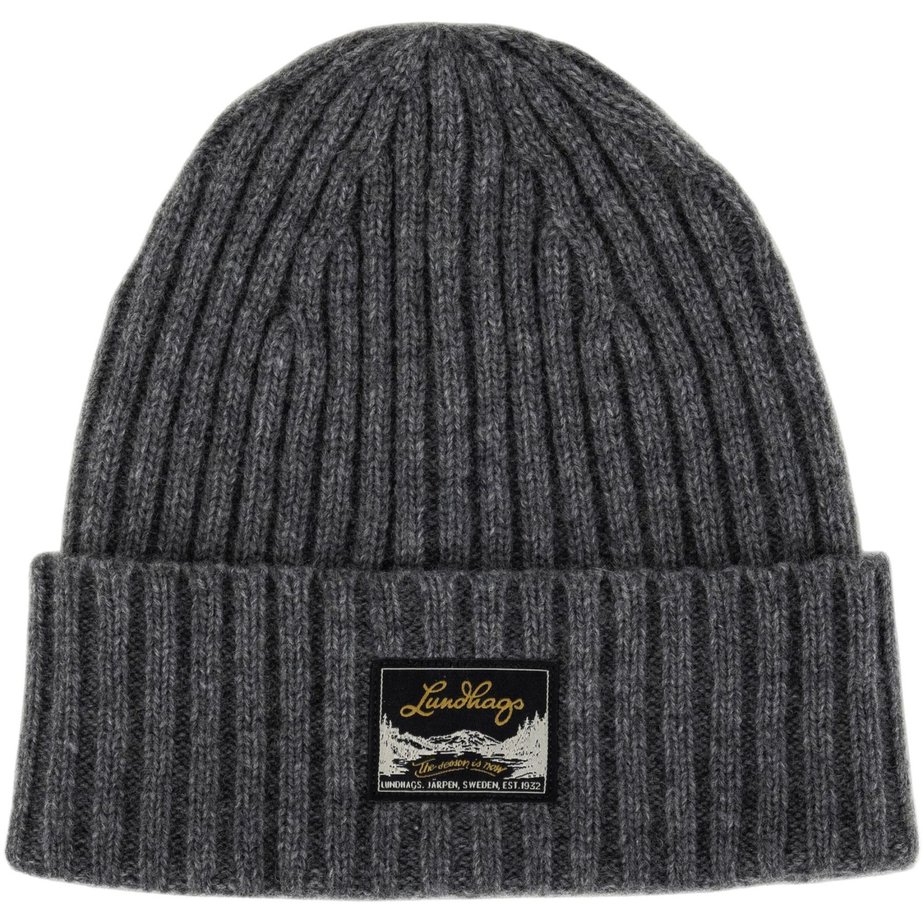 Lundhags Knak Wool Beanie, muts, unisex, grijs