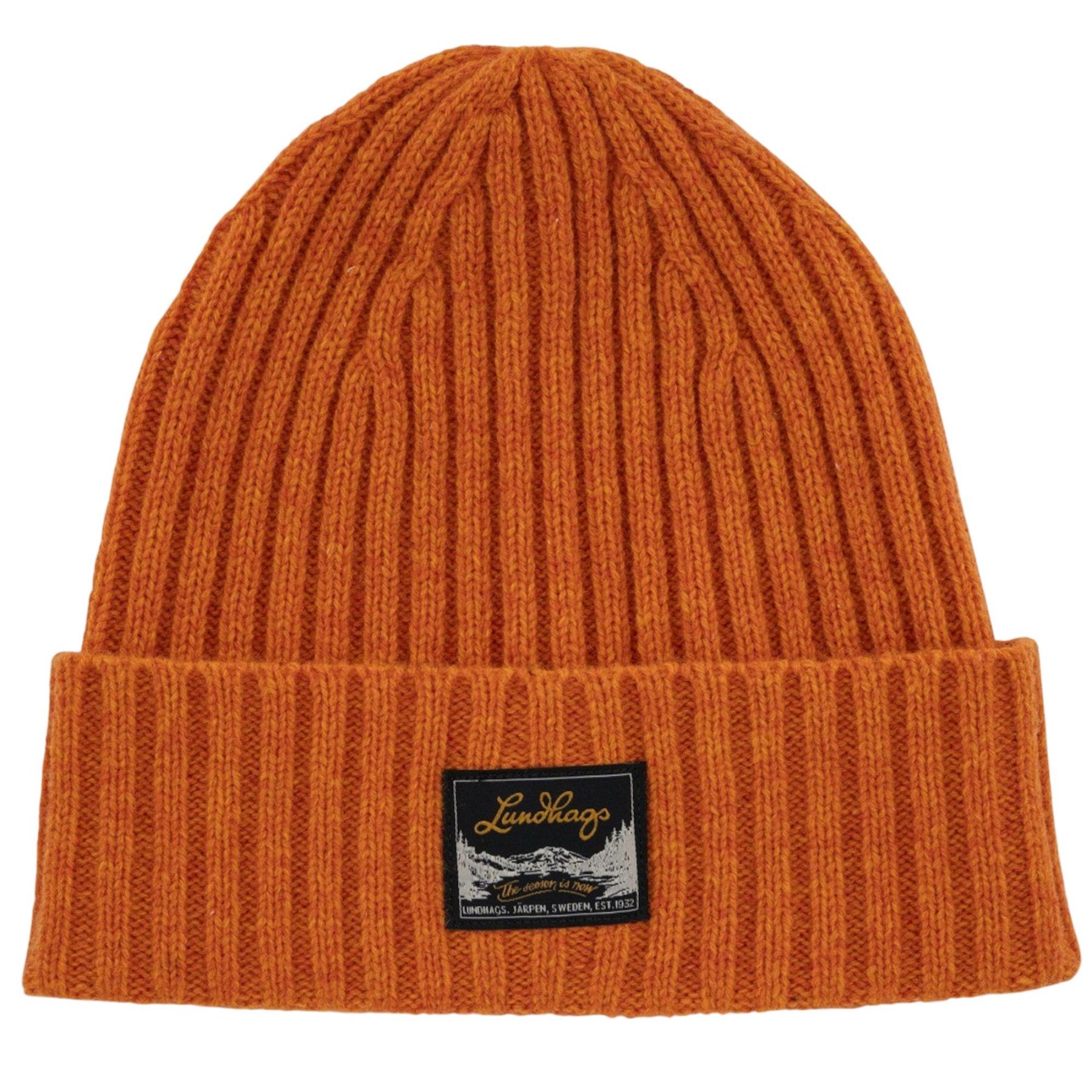 Lundhags Knak Wool Beanie, muts, unisex, oranje