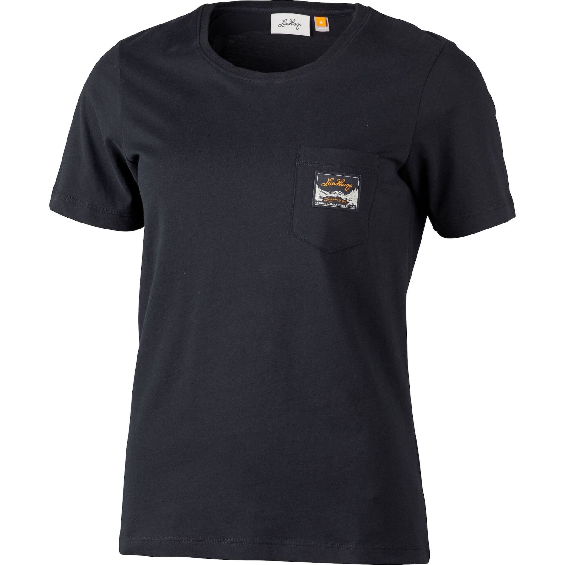 Lundhags Knak Ws Tee, t-shirt, dames, zwart