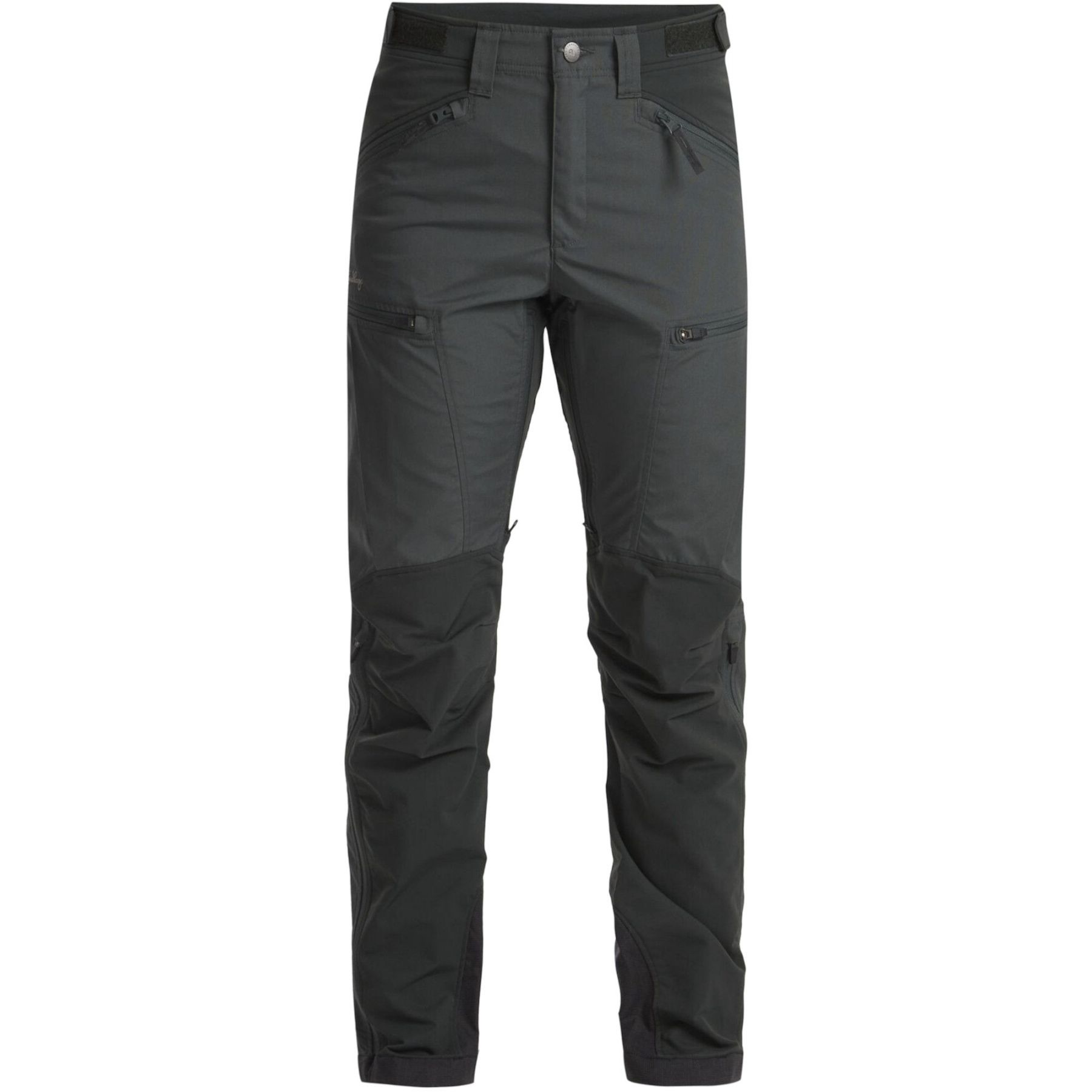 Lundhags Makke High Waist Curved Pant, wandelbroek, dames, grijs