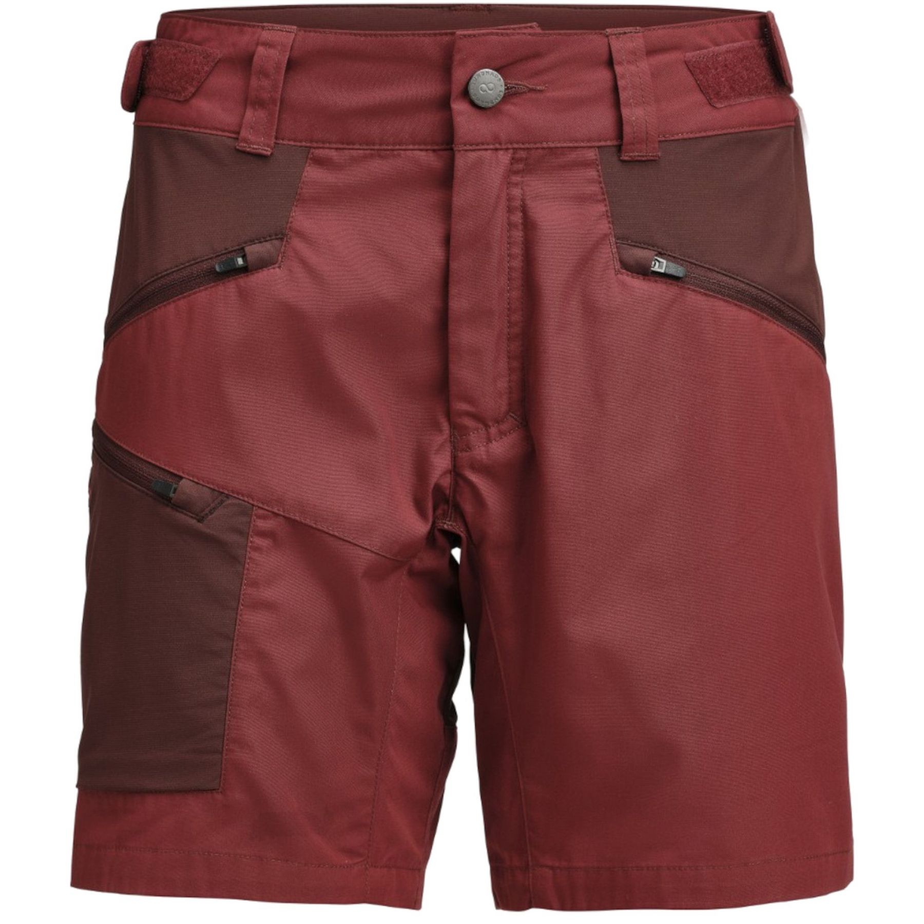 Lundhags Makke Lt Ws Shorts, wandershorts, dames, rood