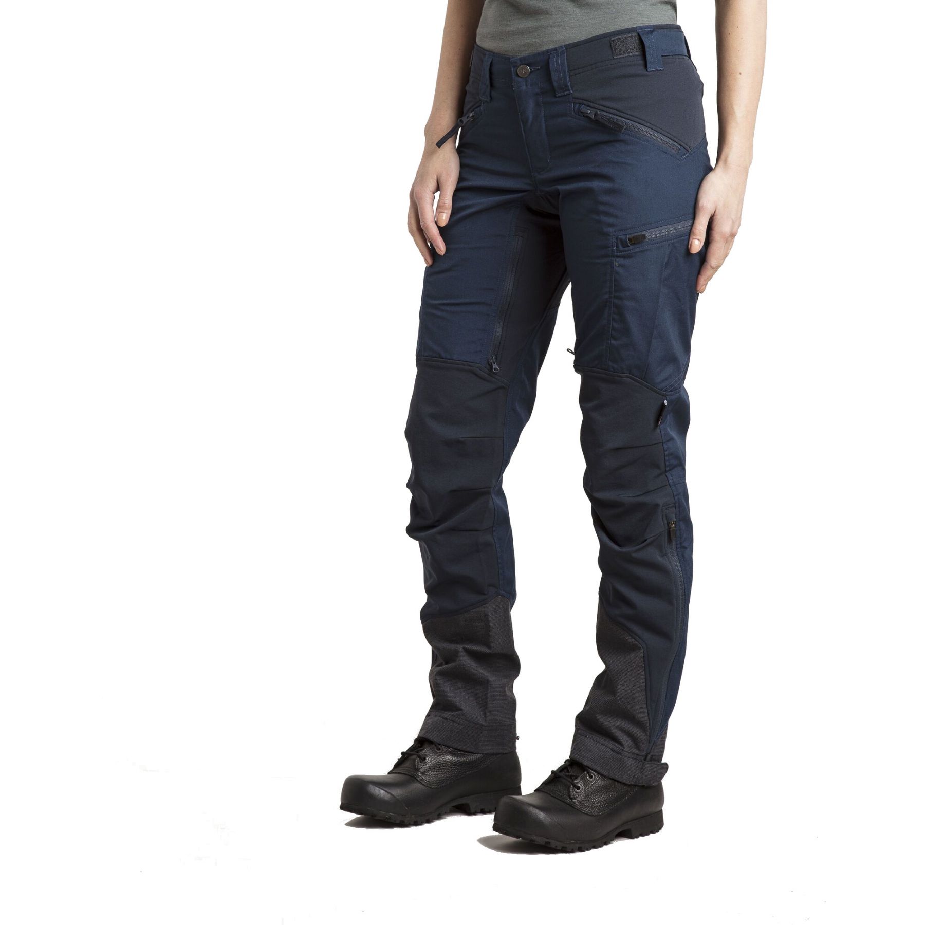 Lundhags Makke Ws Pant Short, wandelbroek, dames, blauw
