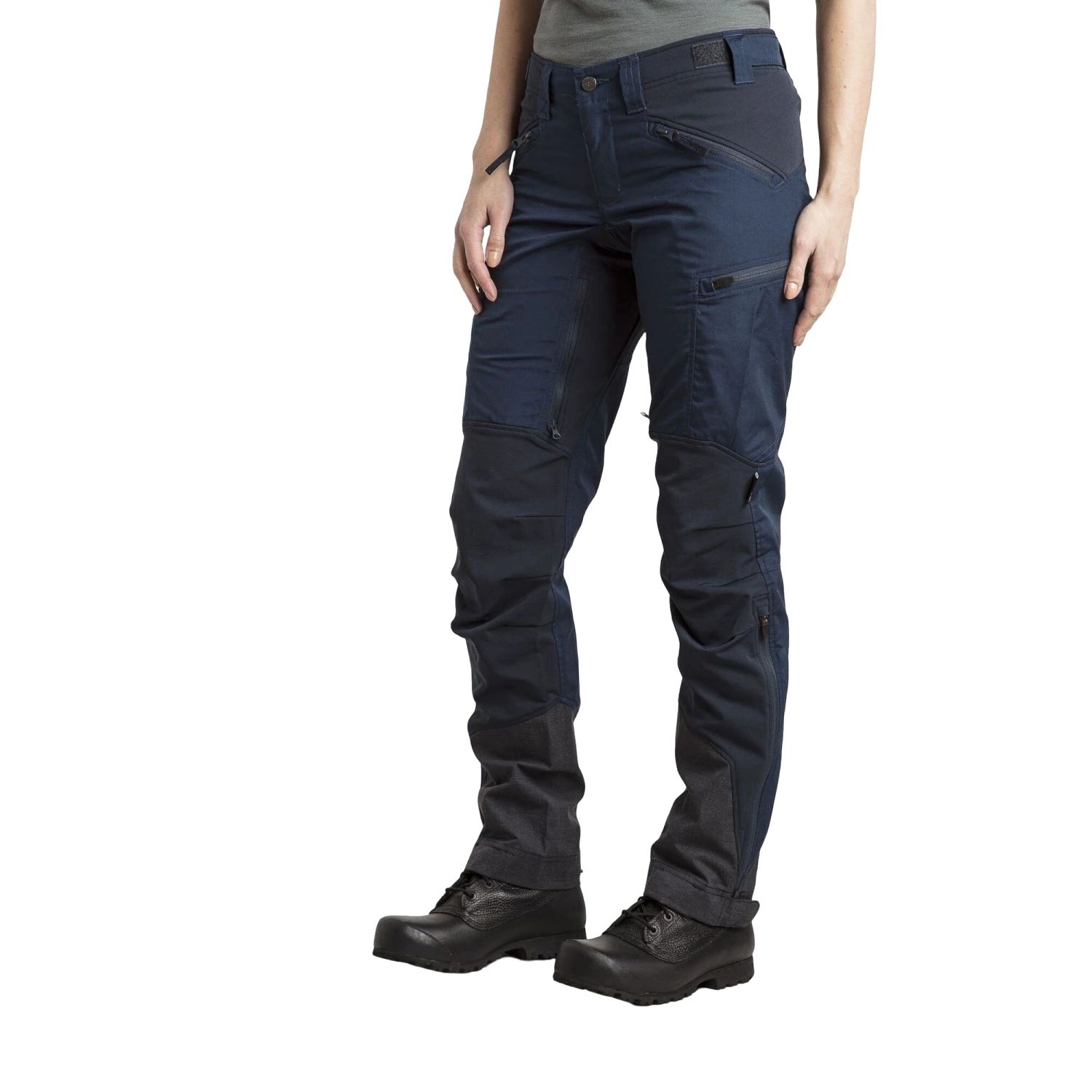 Lundhags Makke Ws Pant, wandelbroek, dames, blauw