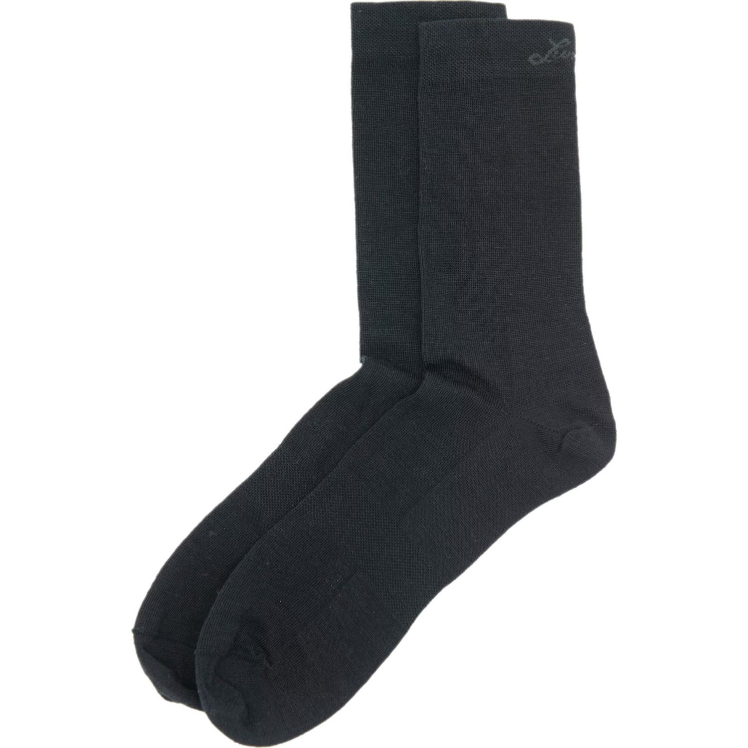 Lundhags Merino Liner Sock, wandelsokken, unisex, zwart