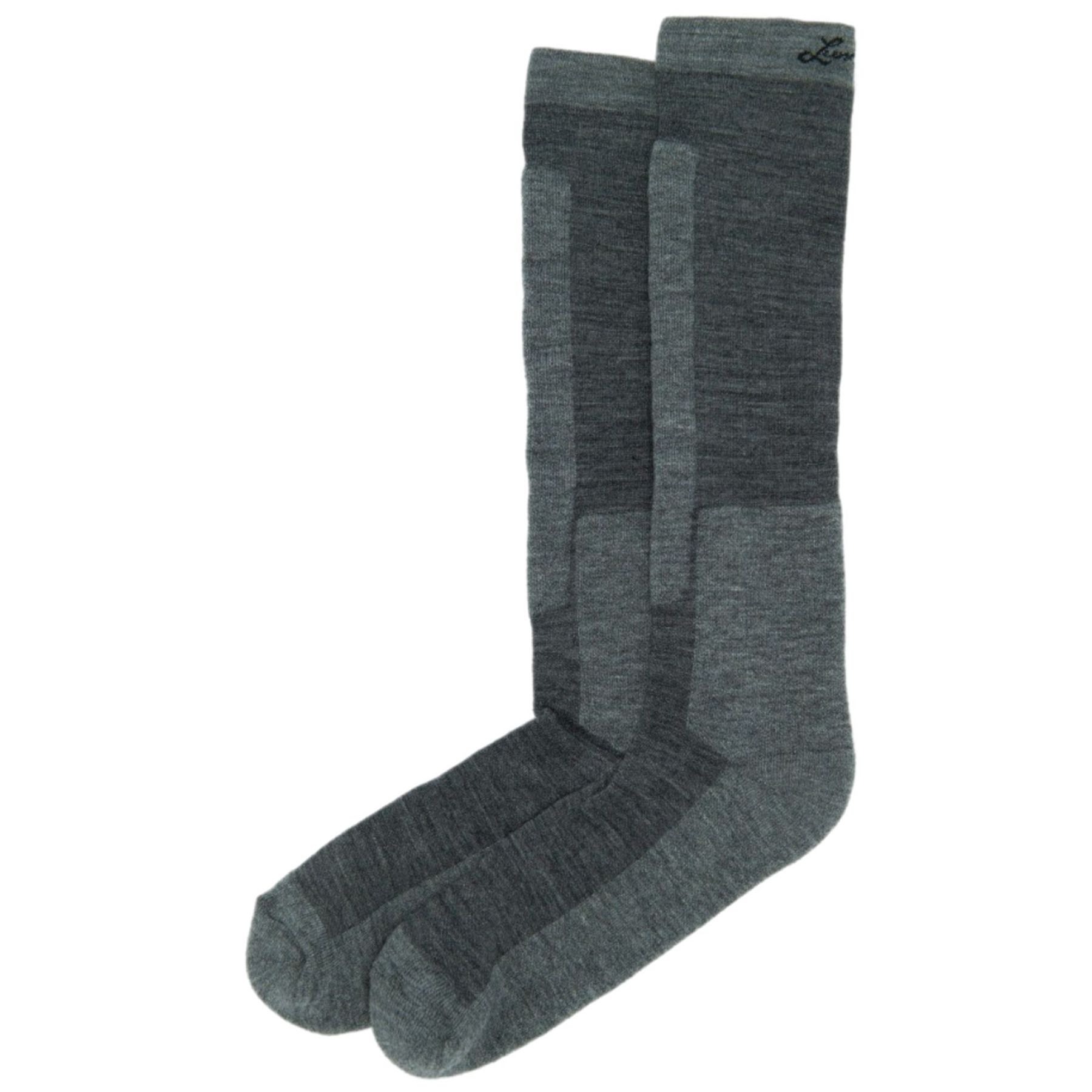 Lundhags Merino Trekking Sock High, wandelsokken, unisex, grijs