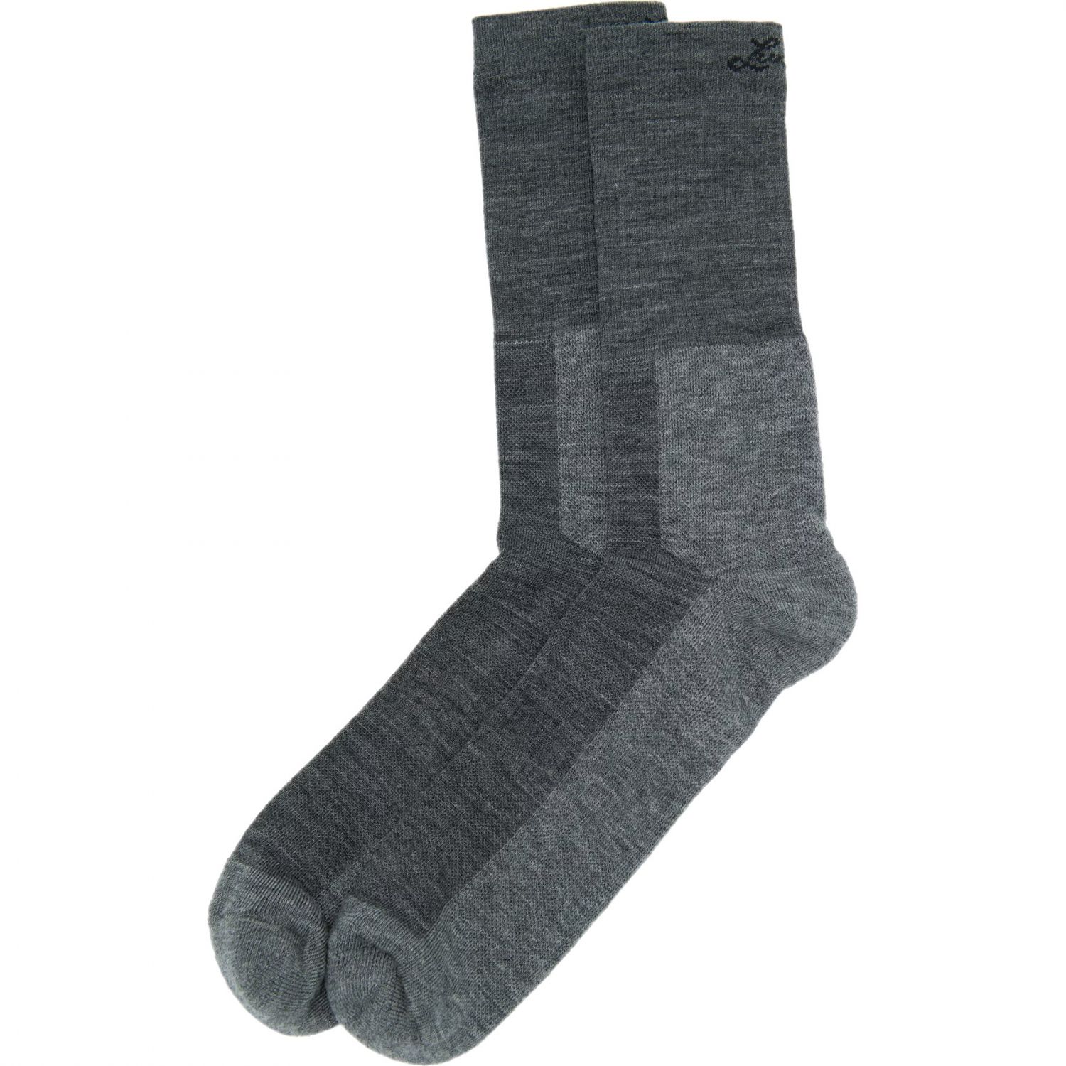 Lundhags Merino Trekking Sock Mid, wandelsokken, unisex, grijs