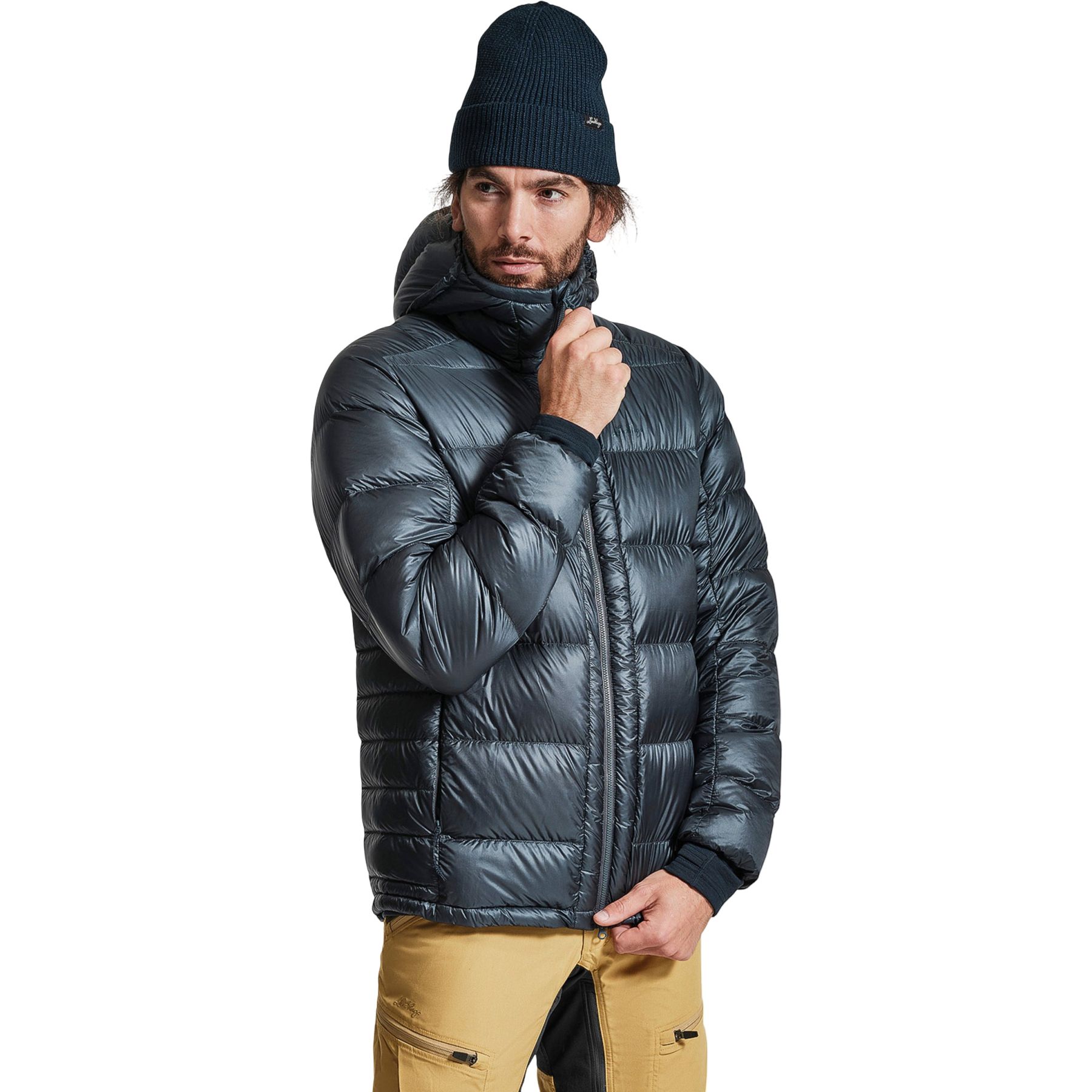 Lundhags Padje Light Tech Down Jacket M, donsjas, blauw
