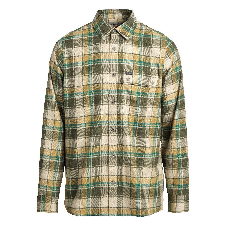 Lundhags Plaid Jarpen Flannel Shirt, overhemd, hooi