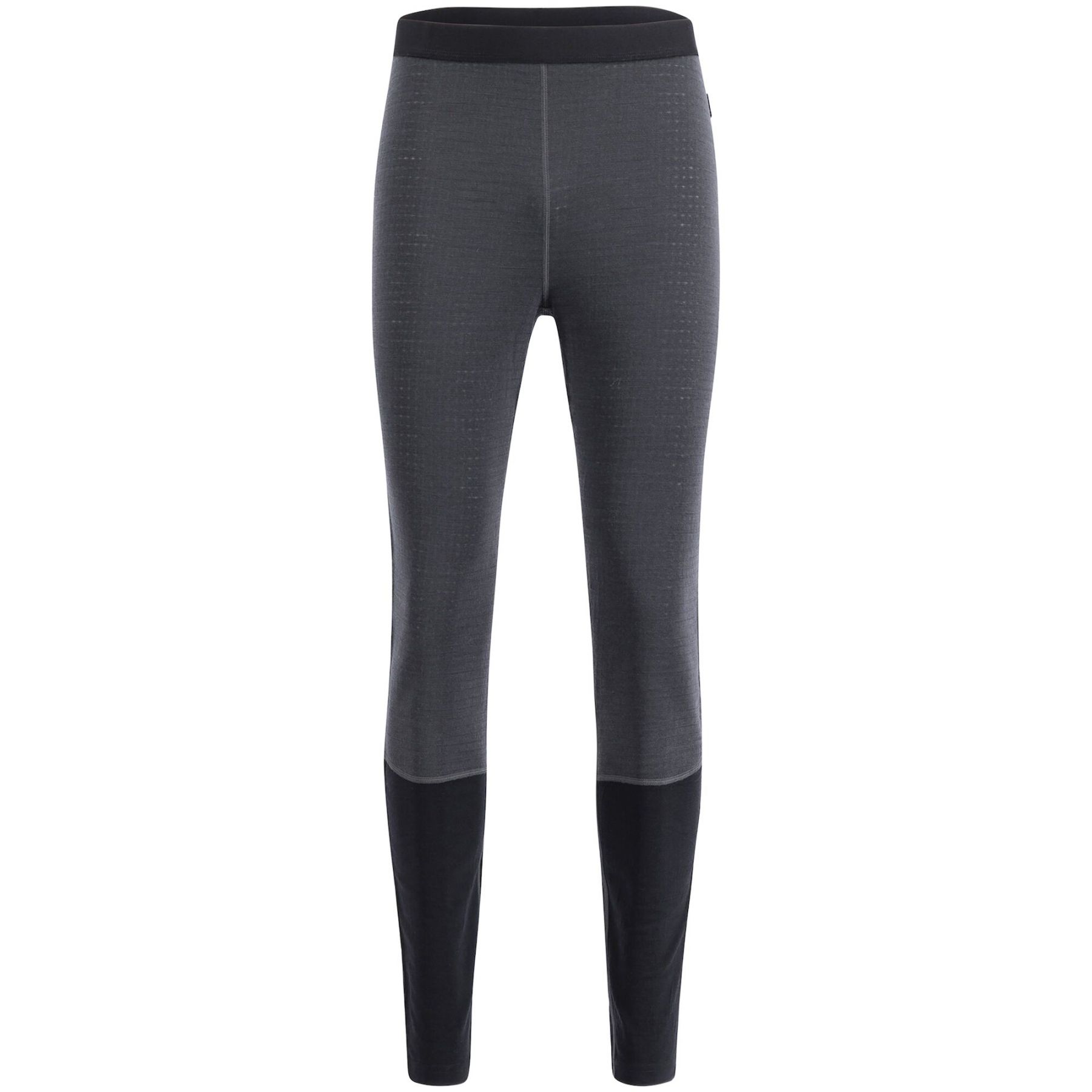 Lundhags Prime Merino Long John M, skiondergoed, heren, grijs/zwart