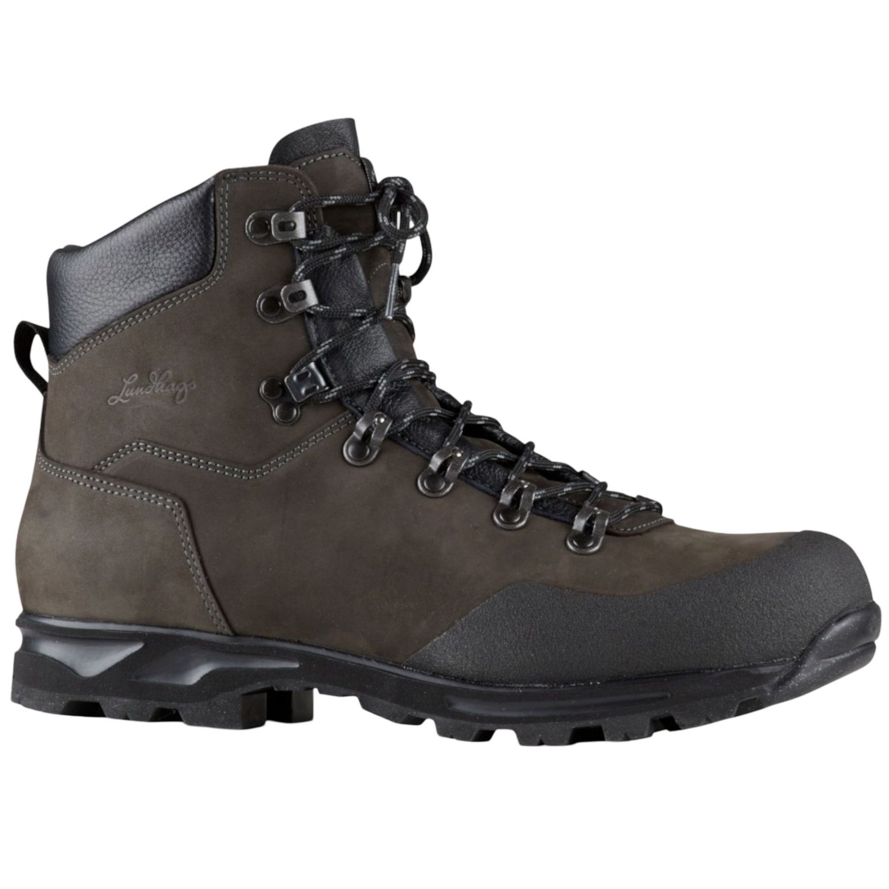 Lundhags Stuore Insulated Mid, wandellaarzen, unisex, grijs