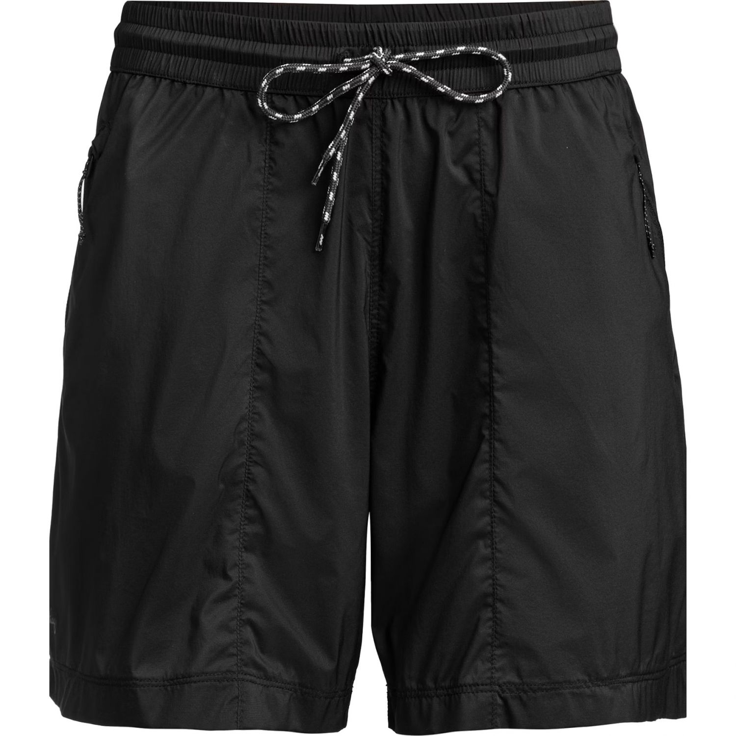 Lundhags Tived Light Windbreaker Shorts, wandershorts, dames, zwart